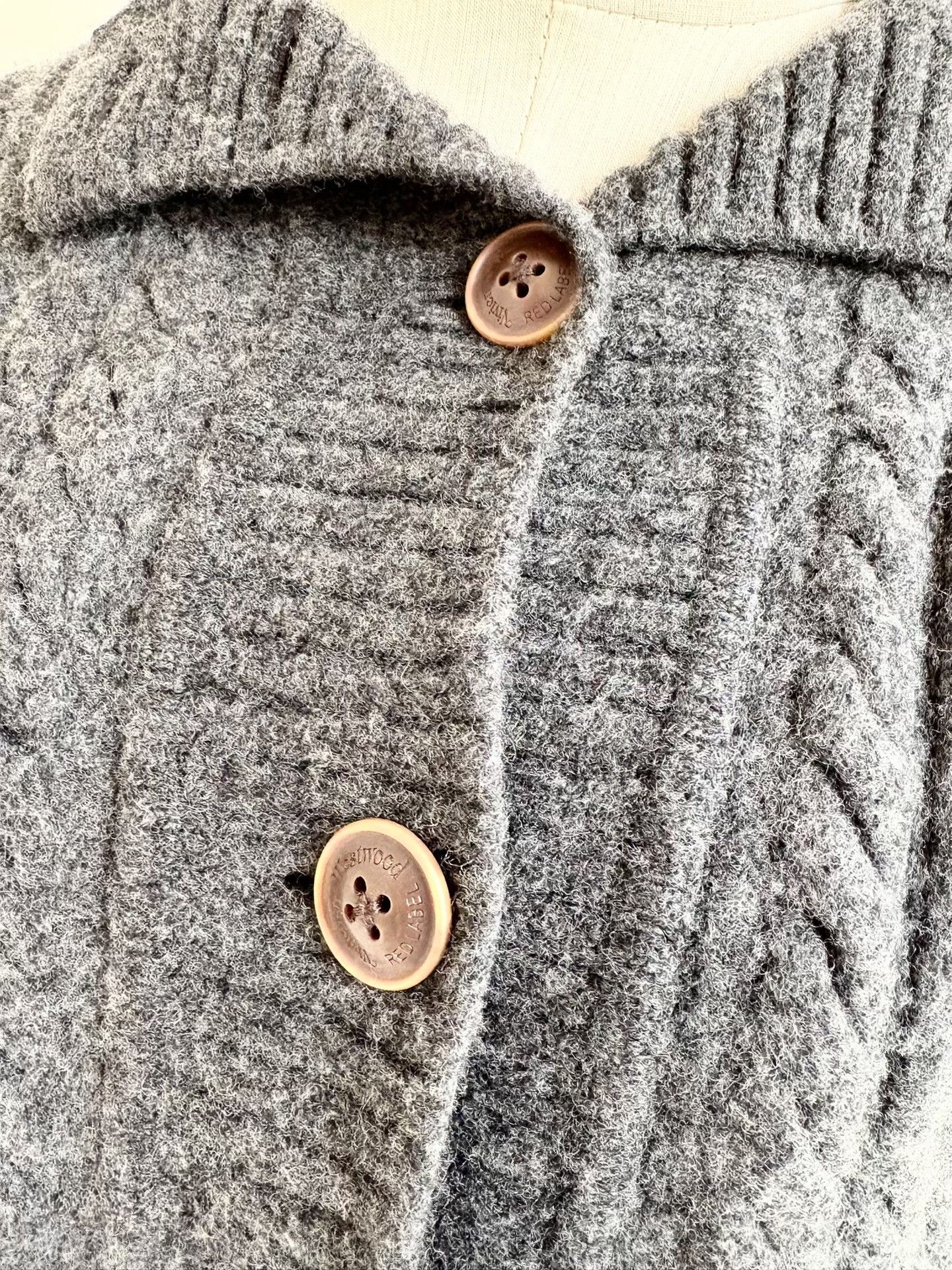 Vivienne Westwood Vivienne Westwood Saturn Embroidered Gray Cardigan Size M / US 6-8 / IT 42-44 - 6 Thumbnail