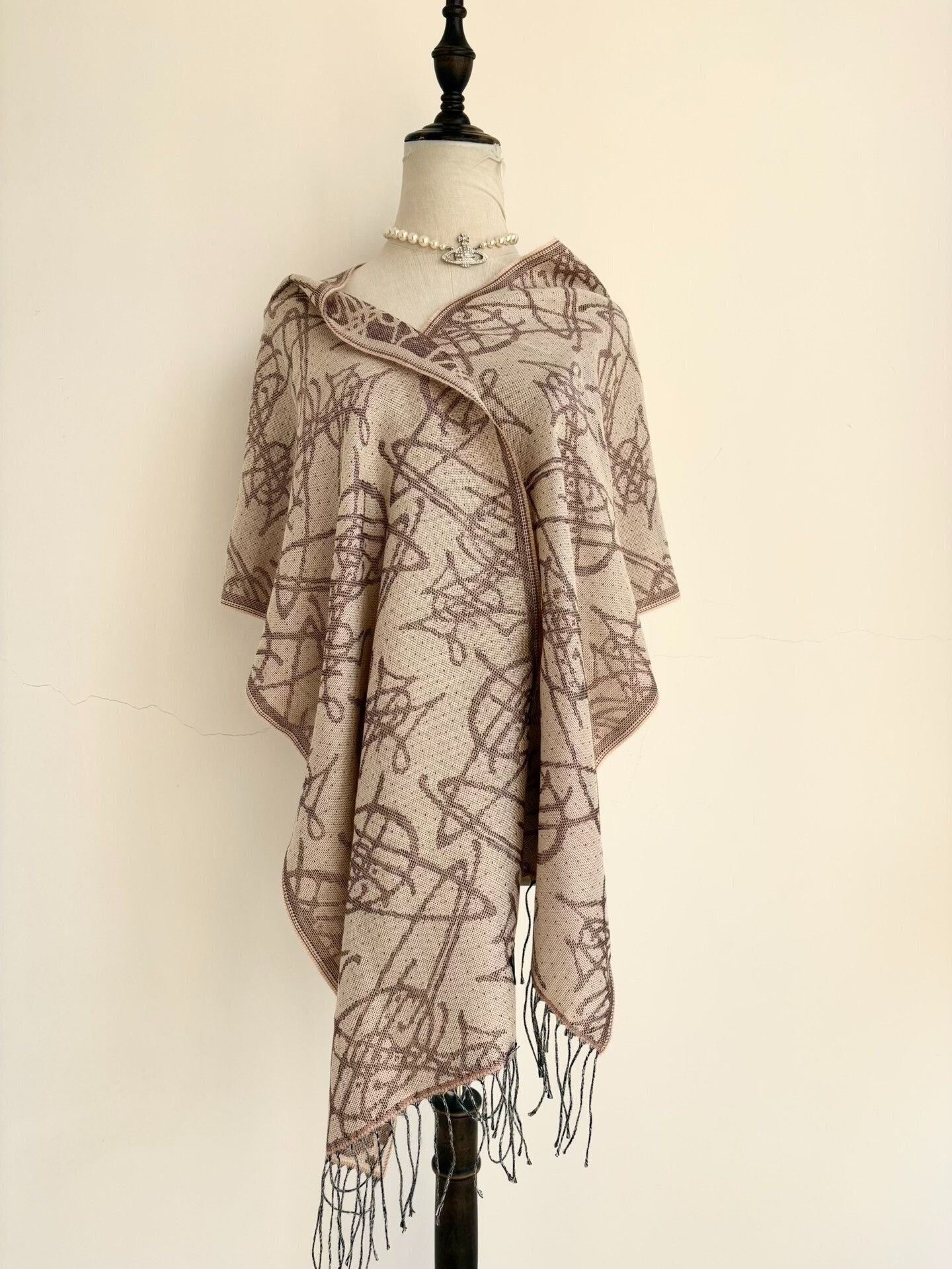 Vivienne Westwood Vivienne Westwood Vintage Saturn Print Scarf Size ONE SIZE - 6 Thumbnail