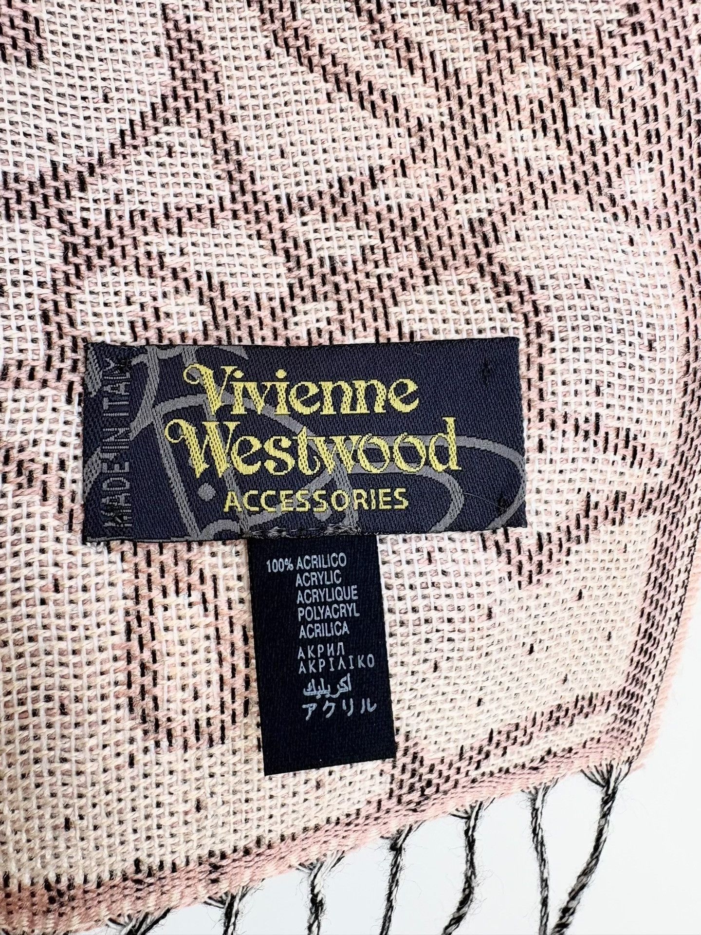 Vivienne Westwood Vivienne Westwood Vintage Saturn Print Scarf Size ONE SIZE - 5 Thumbnail