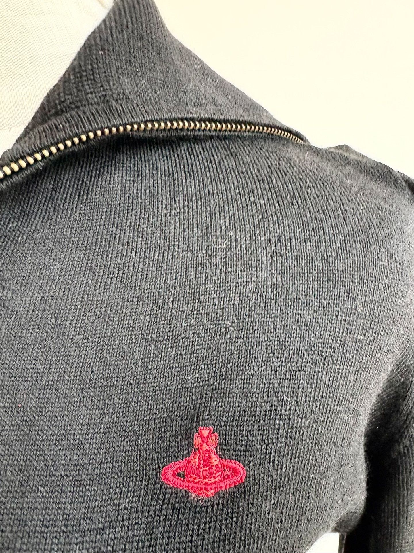 Vivienne Westwood Vivienne Westwood Black Puff Sleeve Saturn Knit Coat Size L / US 10 / IT 46 - 6 Thumbnail