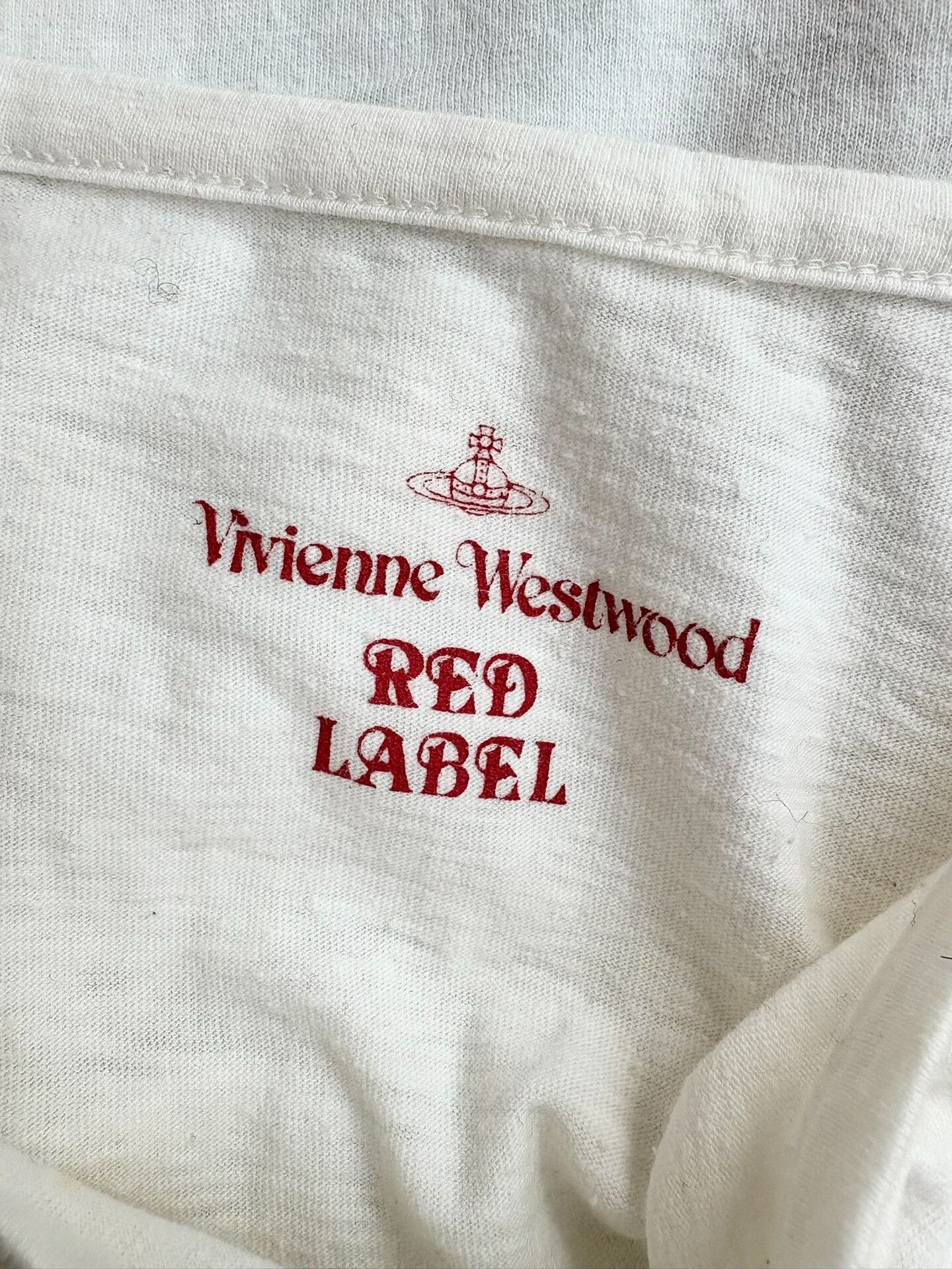Vivienne Westwood Vivienne Westwood White Saturn Heart T-shirt Size M / US 6-8 / IT 42-44 - 6 Thumbnail