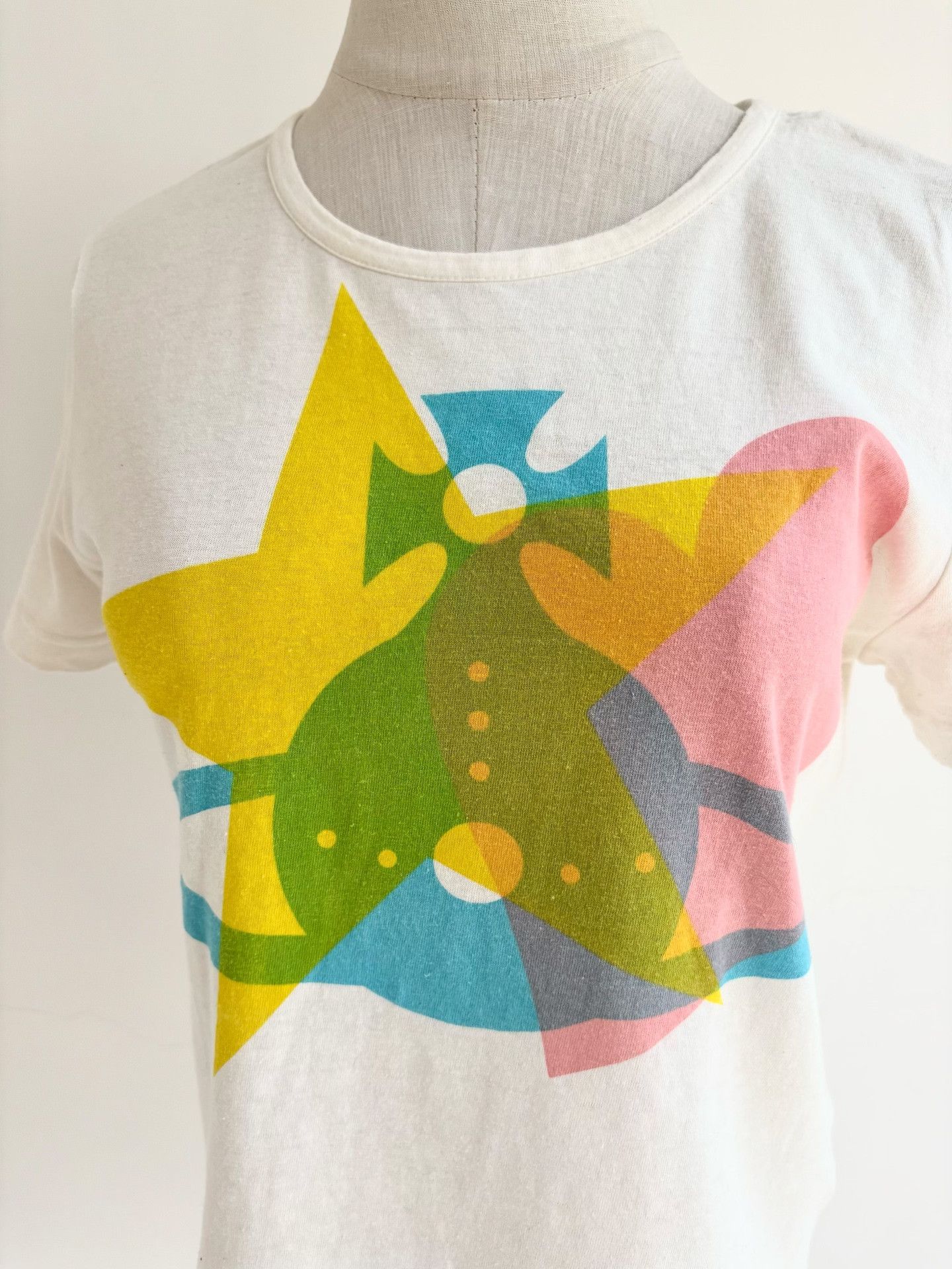Vivienne Westwood Vivienne Westwood White Saturn Heart T-shirt Size M / US 6-8 / IT 42-44 - 2 Thumbnail