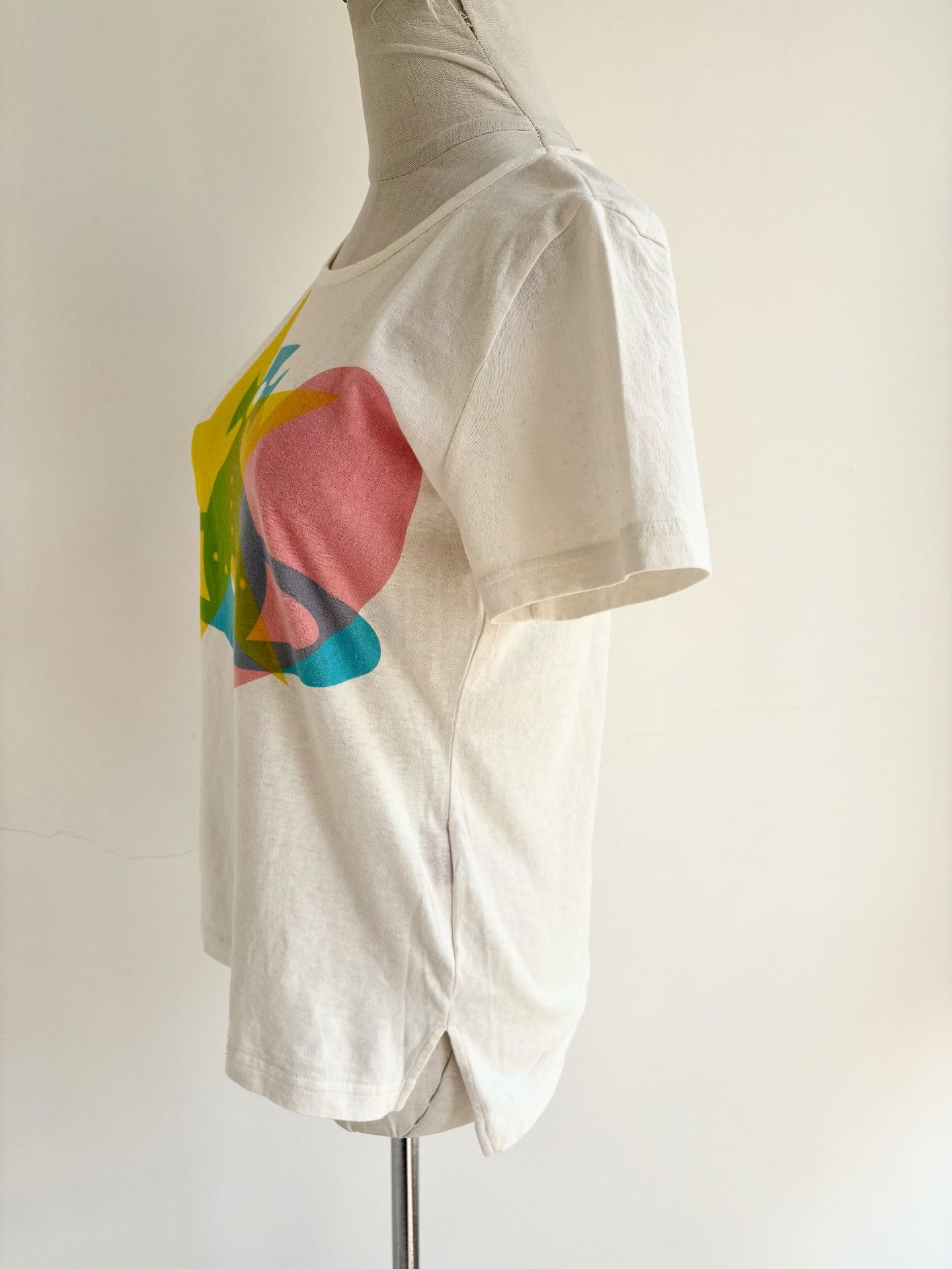 Vivienne Westwood Vivienne Westwood White Saturn Heart T-shirt Size M / US 6-8 / IT 42-44 - 3 Thumbnail