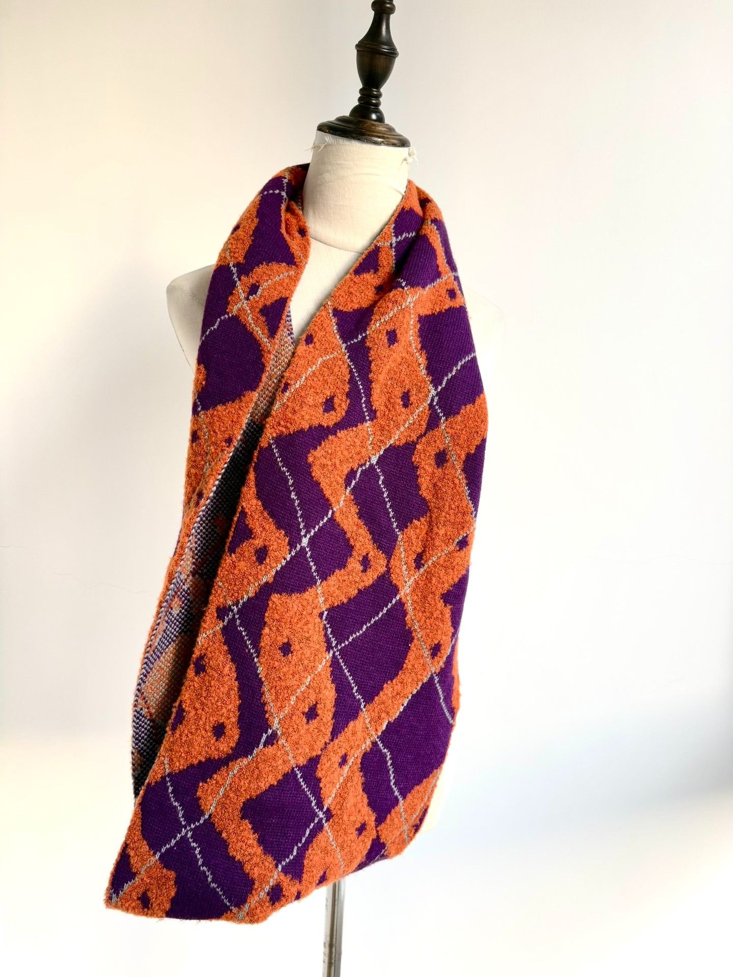 Vivienne Westwood Vivienne Westwood Vintage Argyle Saturn Scarf Size ONE SIZE - 4 Thumbnail