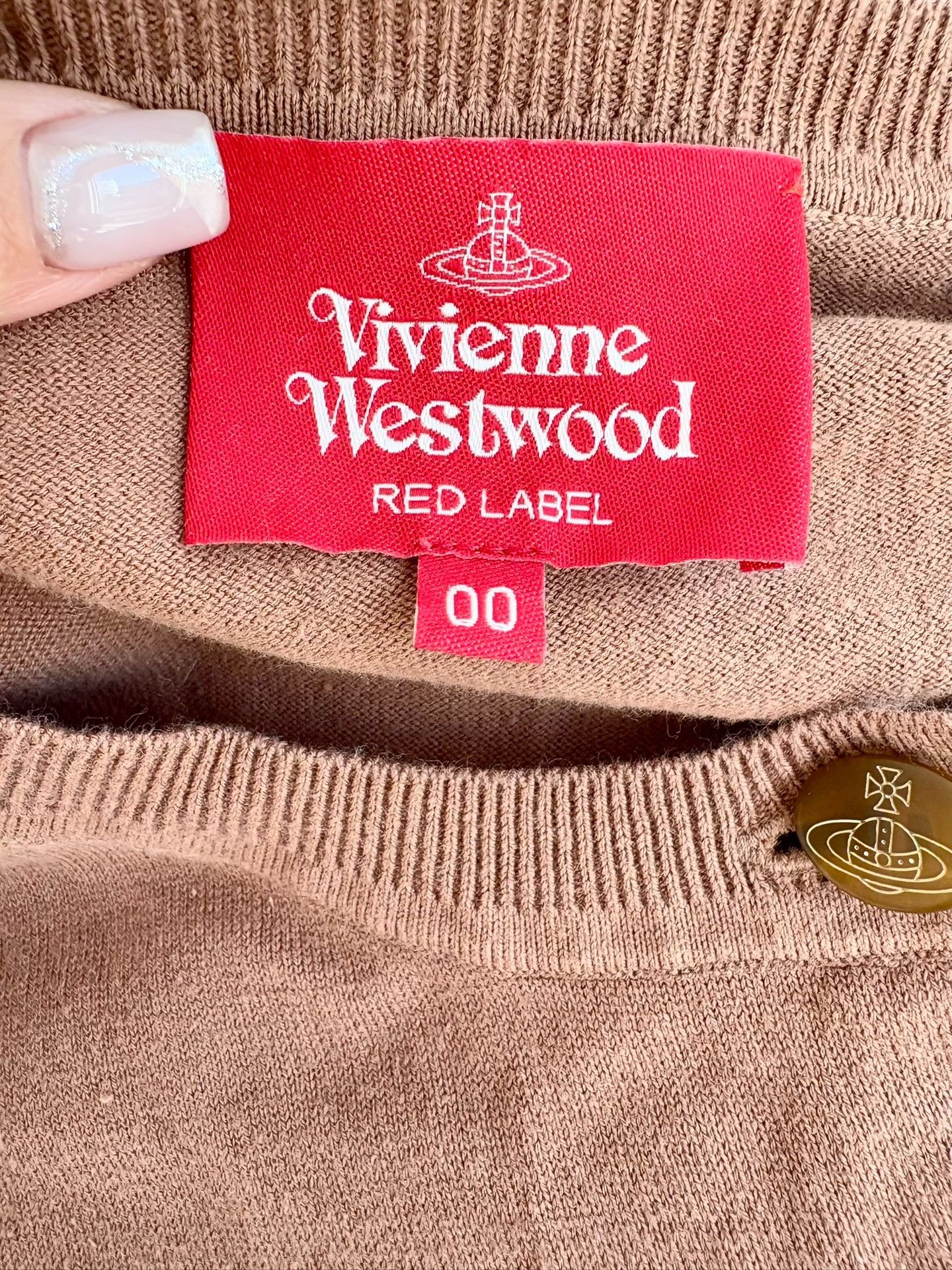 Vivienne Westwood Vivienne Westwood Vintage Brown Saturn Cardigan Size M / US 6-8 / IT 42-44 - 9 Thumbnail