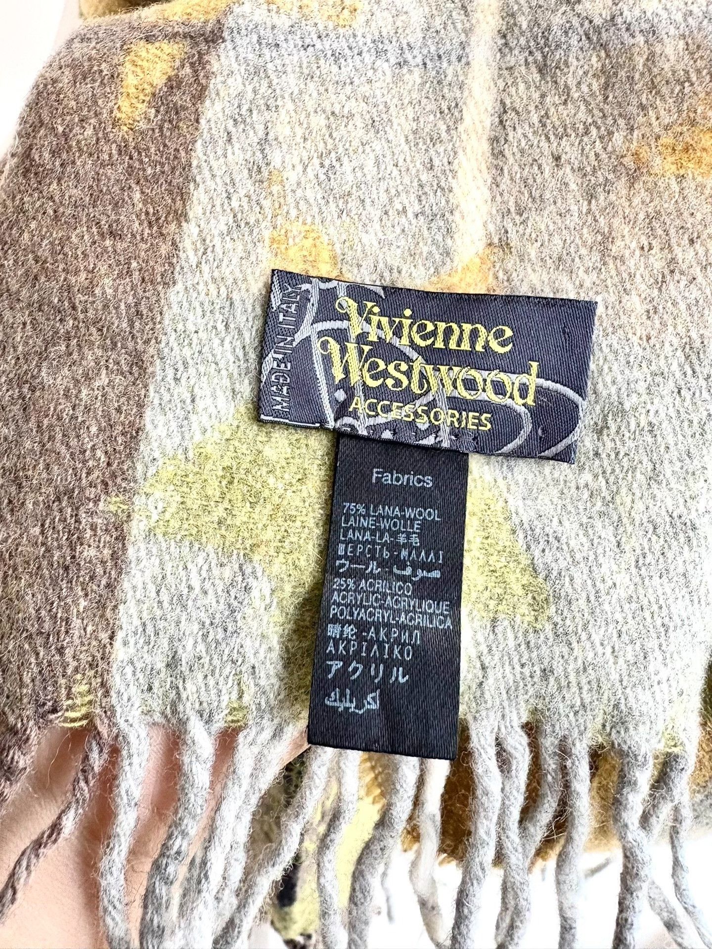 Vivienne Westwood Vivienne Westwood Wool Scarf Size ONE SIZE - 7 Thumbnail
