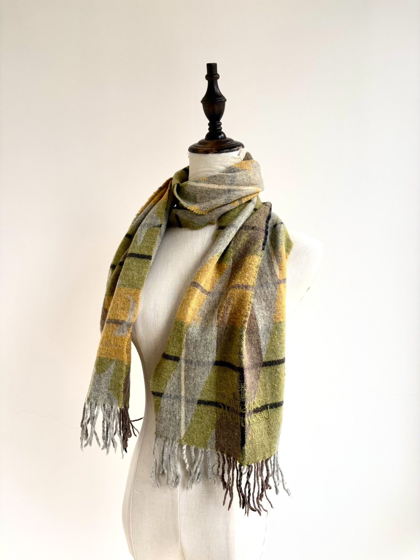 Vivienne Westwood Vivienne Westwood Wool Scarf Size ONE SIZE - 3 Thumbnail