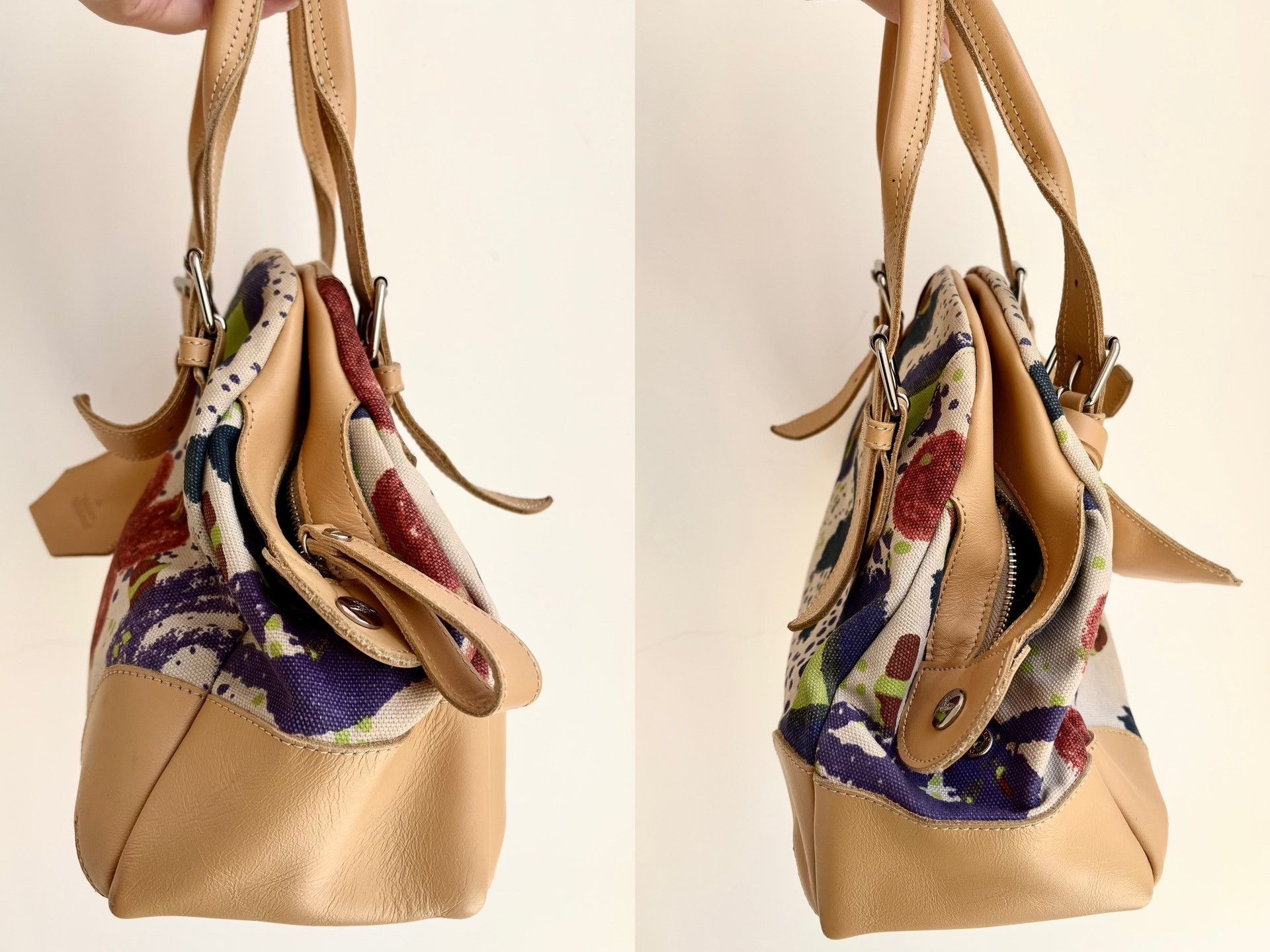 Vivienne Westwood Vivienne Westwood Vintage Flower Saturn Bowling Bag Size ONE SIZE - 8 Thumbnail
