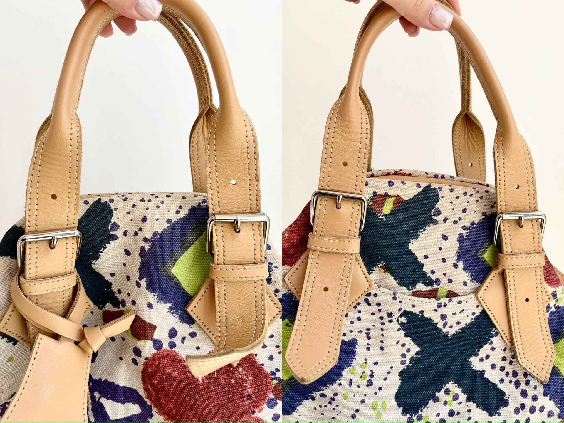 Vivienne Westwood Vivienne Westwood Vintage Flower Saturn Bowling Bag Size ONE SIZE - 4 Thumbnail