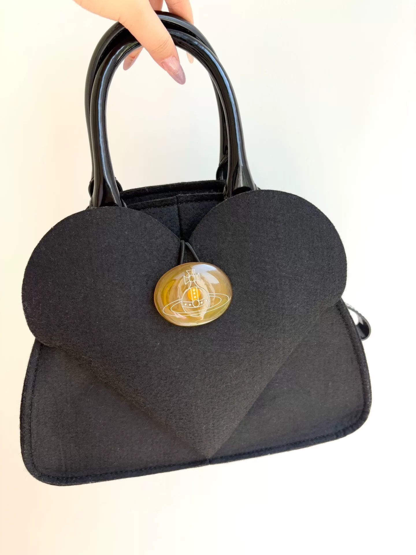 Vivienne Westwood Vivienne Westwood Vintage 3D Heart Felt Bag Size ONE SIZE - 3 Thumbnail
