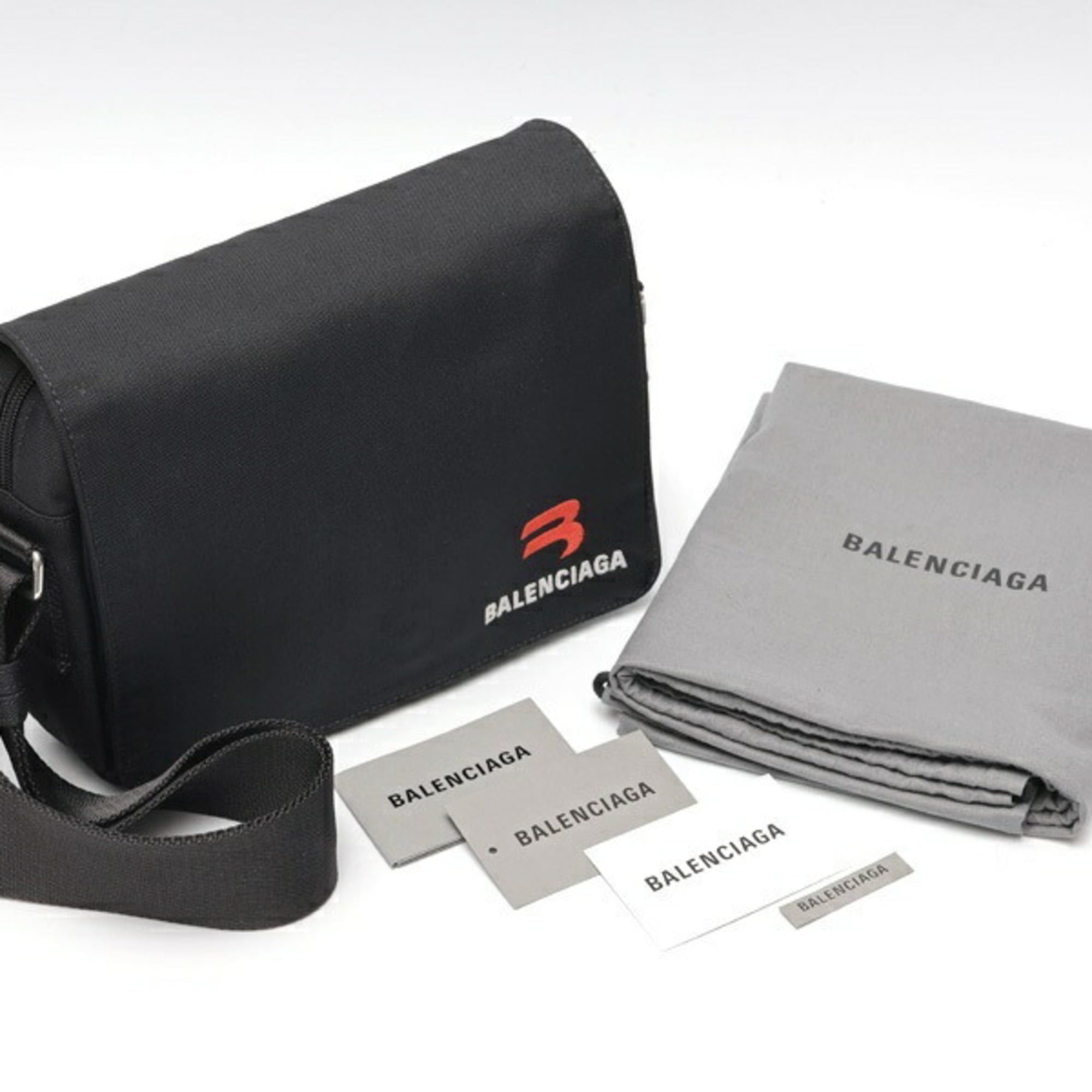 Balenciaga Balenciaga Explorer Shoulder Bag 701747, Nylon, Black Size ONE SIZE - 8 Thumbnail