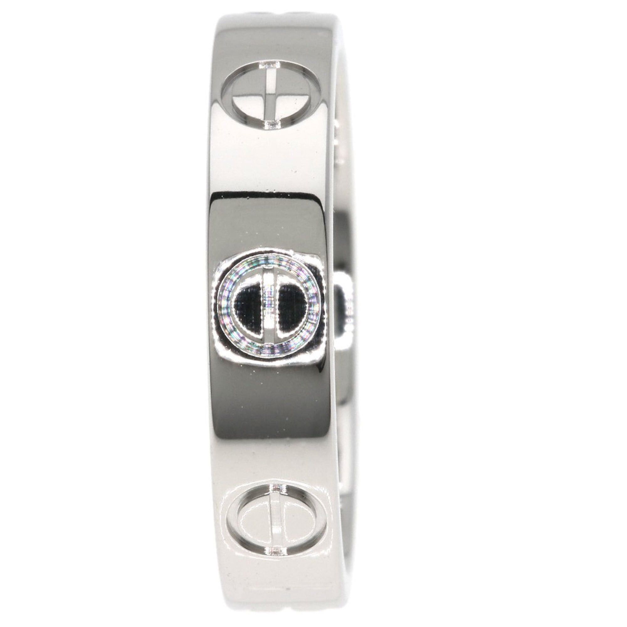Cartier Cartier Mini Love Ring #48, Platinum PT950, Women's Ring, CARTIER Size ONE SIZE - 3 Thumbnail