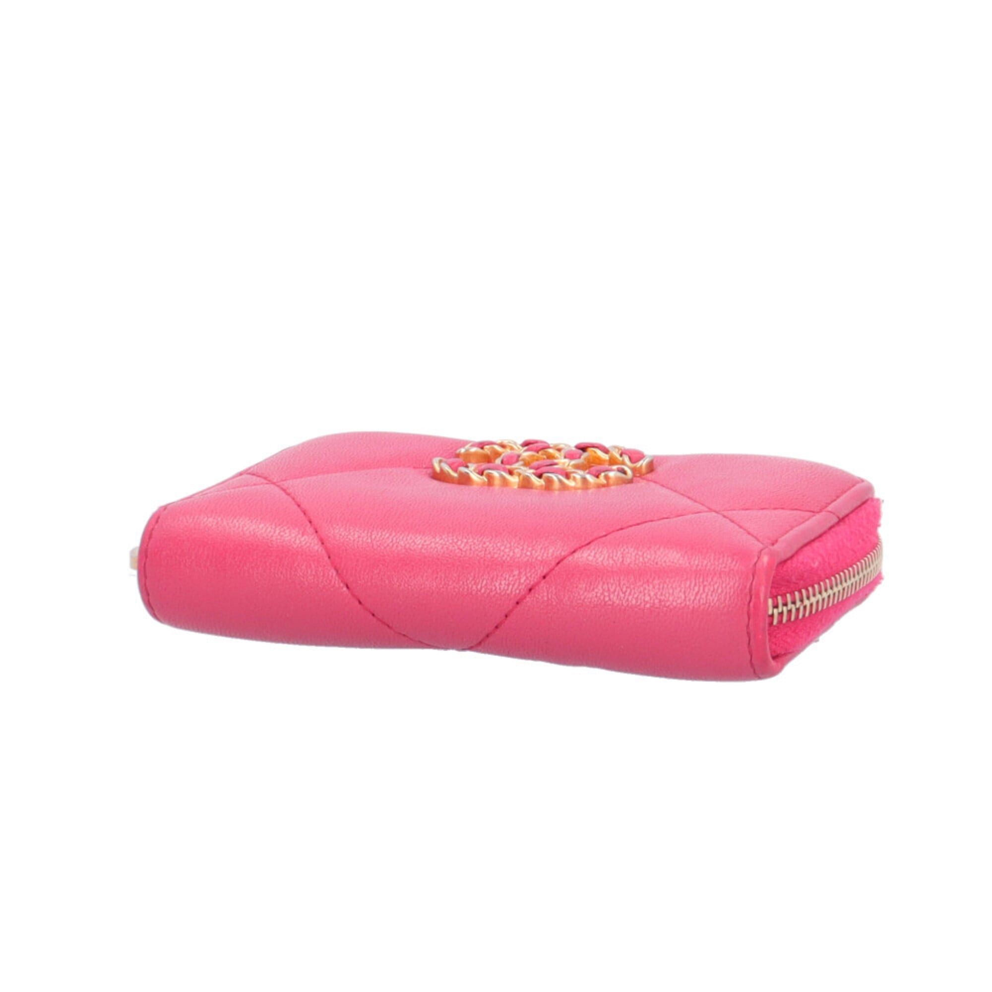 Chanel Chanel 19 Wallet/Coin Case Lambskin AP0949 Women's CHANEL Size ONE SIZE - 4 Thumbnail