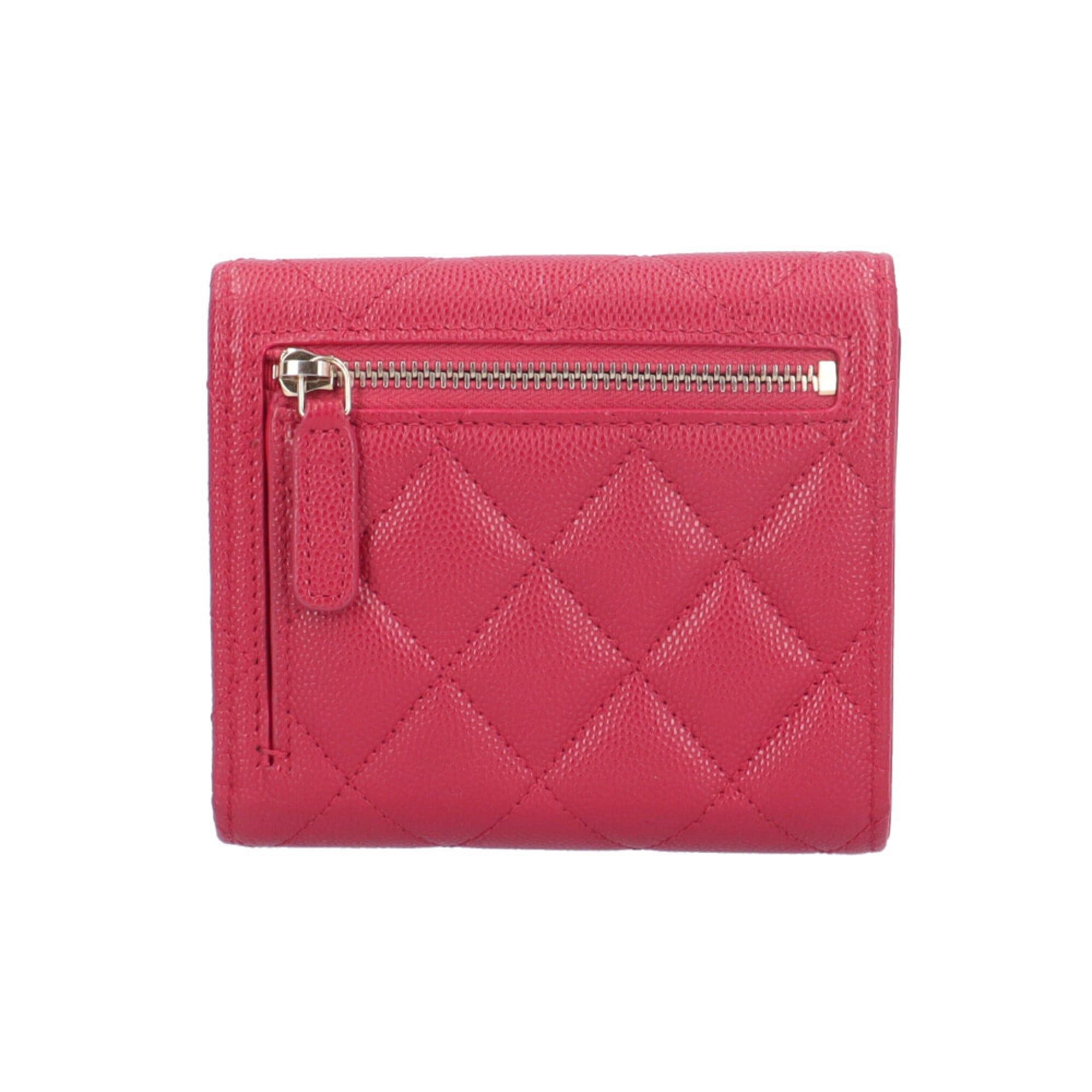 Chanel Chanel Matelassé Tri-fold Wallet, Caviar Leather, Women's CHANEL Size ONE SIZE - 2 Thumbnail