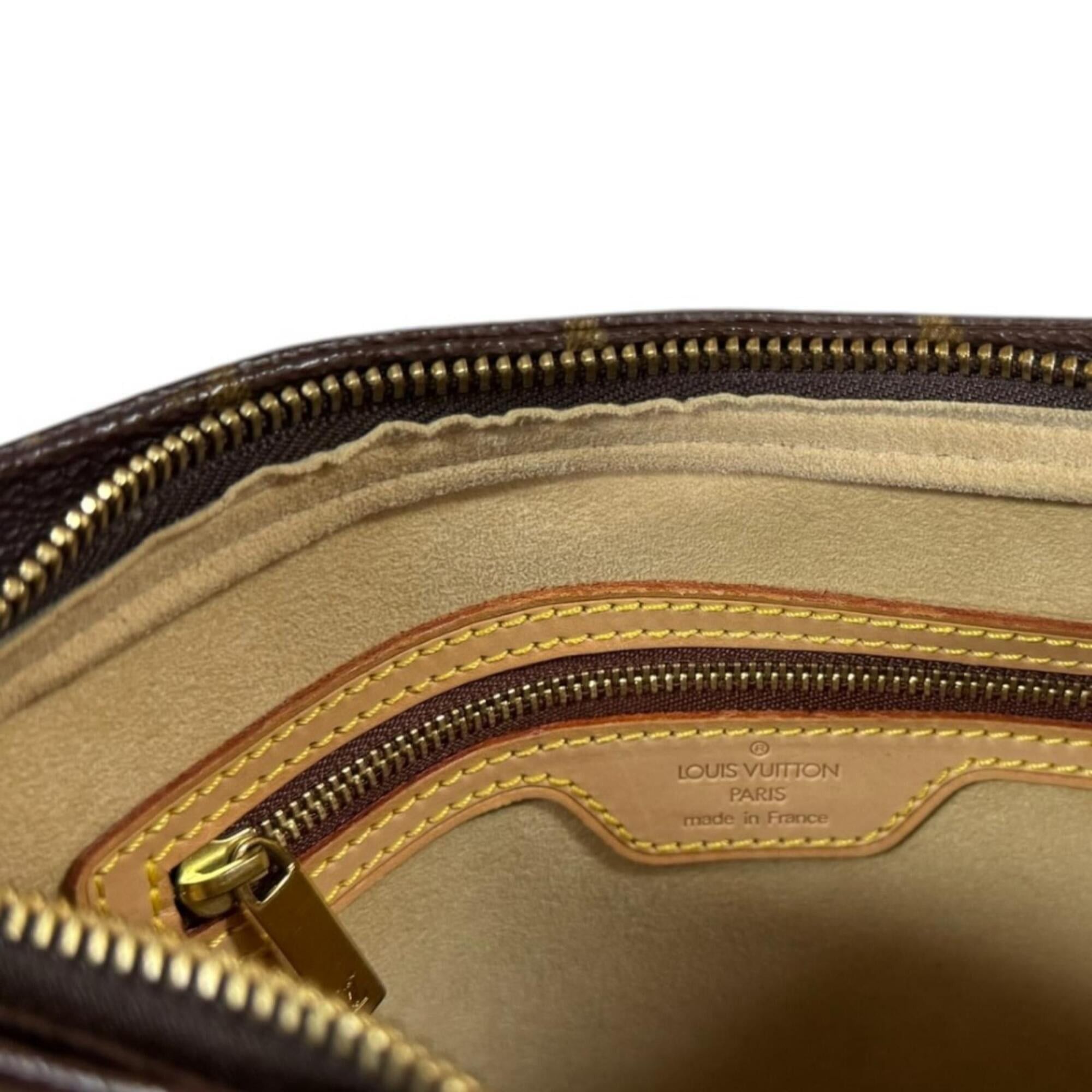 Louis Vuitton Louis Vuitton Looping MM Monogram Shoulder Bag, Handbag, Canvas, M51146, Brown, Women's, LOUIS VUITTON Size ONE SIZE - 7 Thumbnail