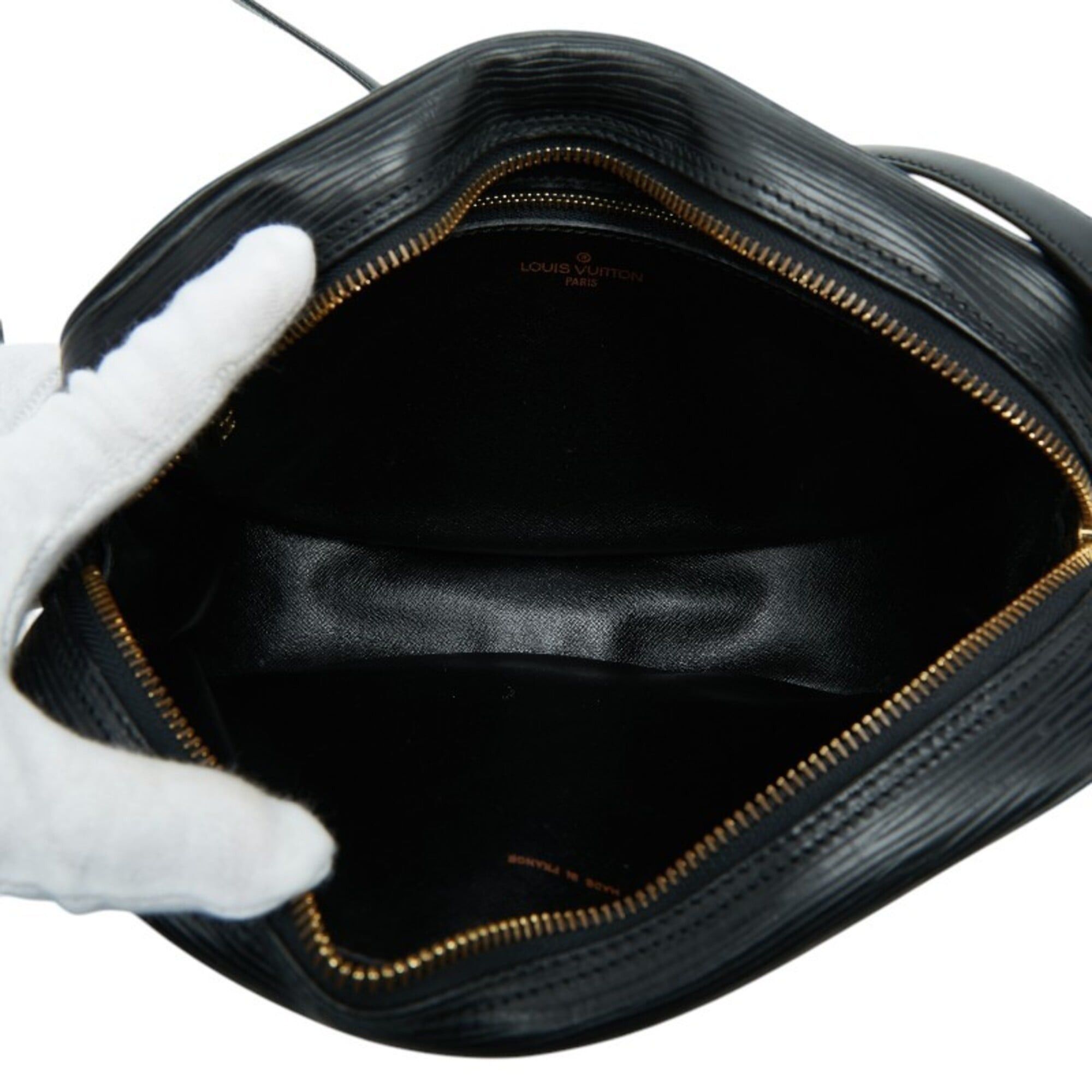 Louis Vuitton Louis Vuitton Epi Jeune Fille Crossbody Shoulder Bag M52152 Noir Black Leather Women's LOUIS VUITTON Size ONE SIZE - 6 Thumbnail