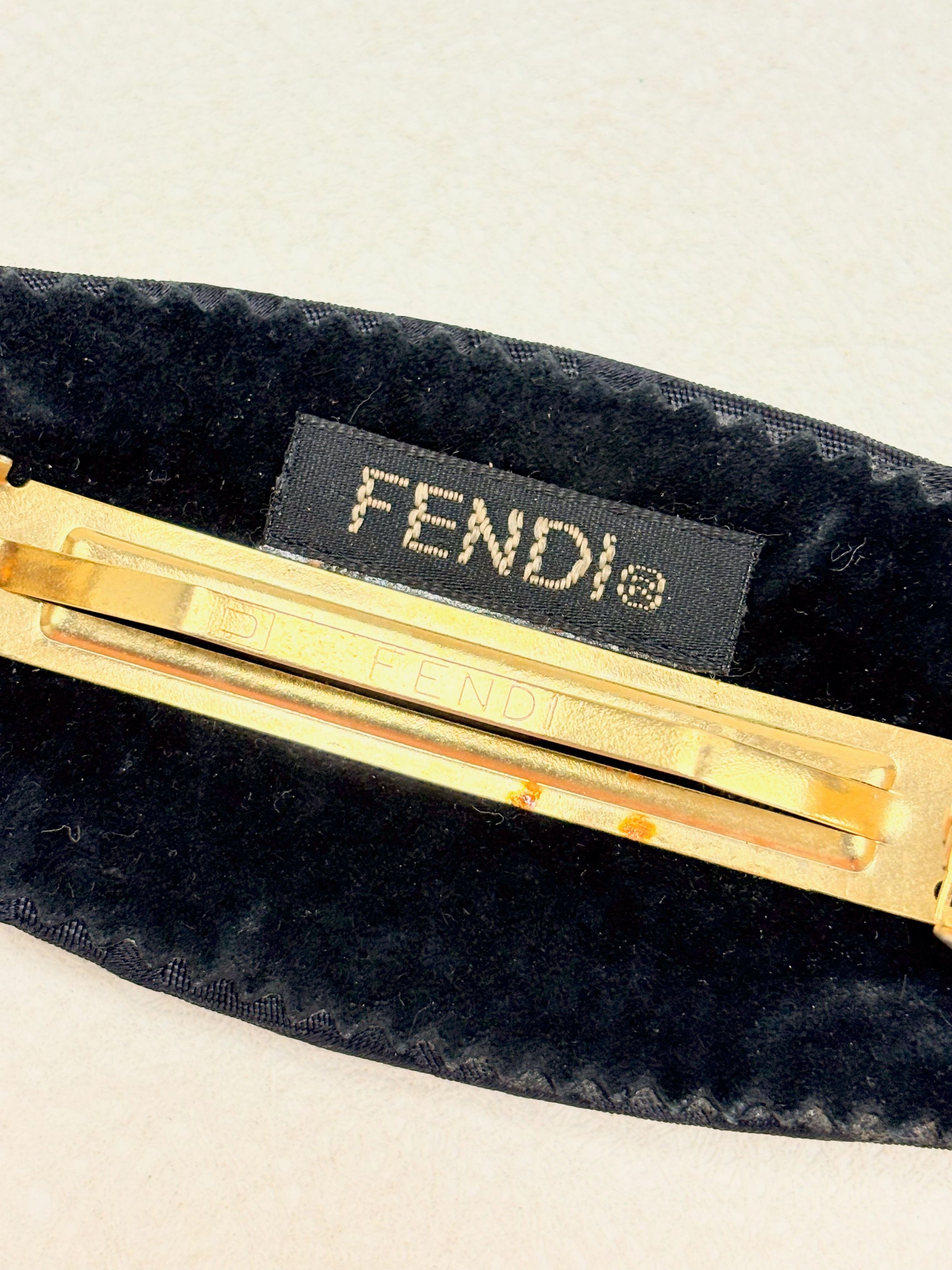 Fendi Barrette Zucca Size ONE SIZE - 5 Thumbnail