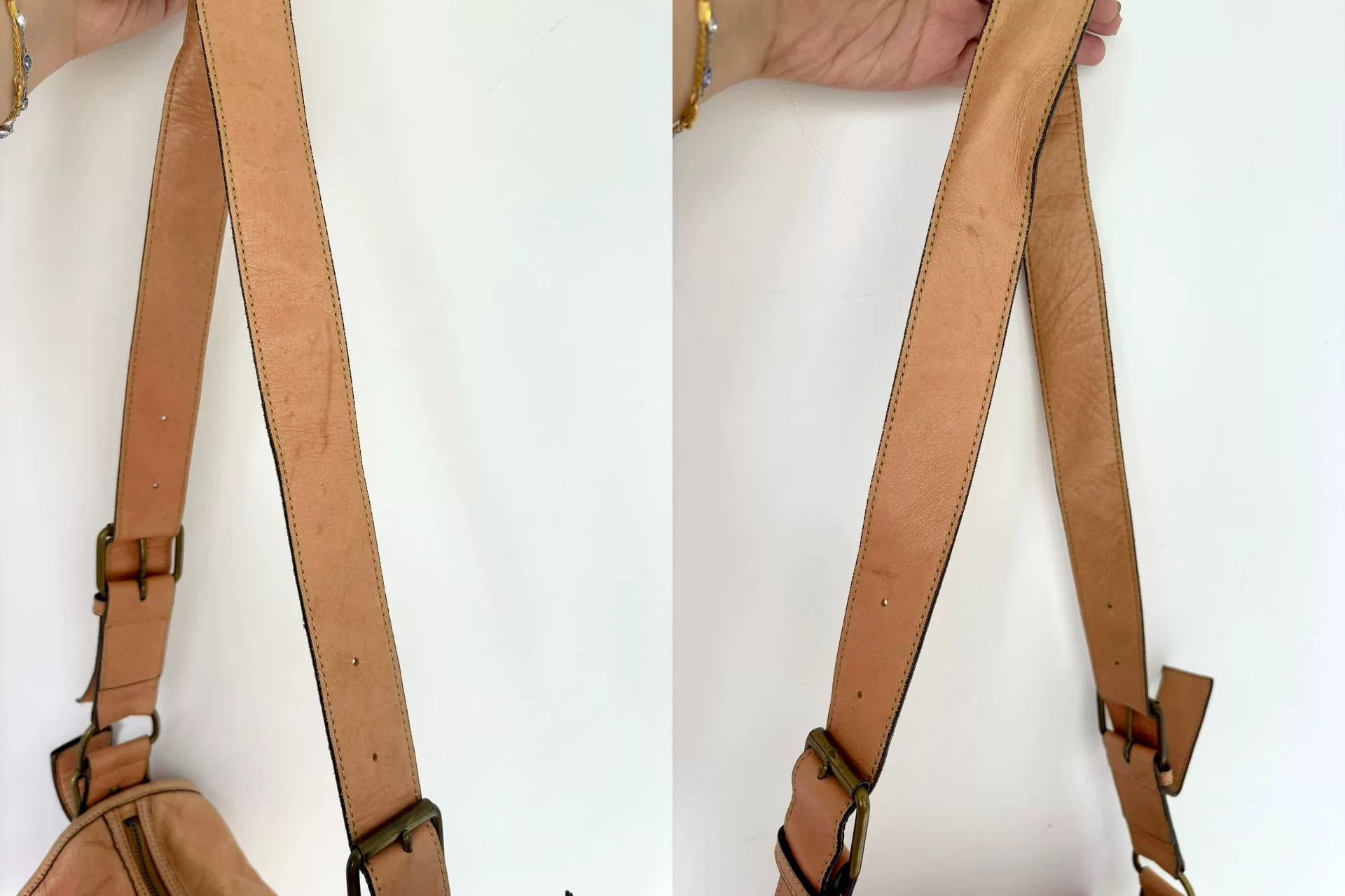 Vivienne Westwood Vivienne Westwood Vintage Beige Saturn Crossbody Size ONE SIZE - 8 Thumbnail