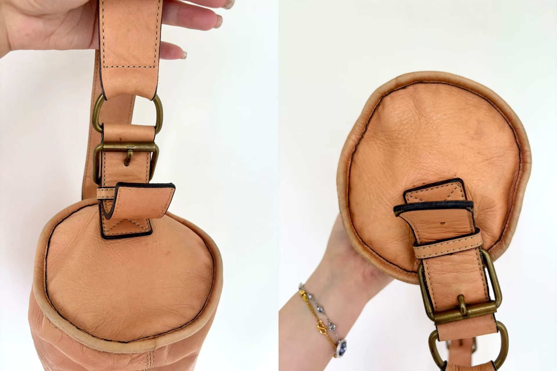 Vivienne Westwood Vivienne Westwood Vintage Beige Saturn Crossbody Size ONE SIZE - 7 Thumbnail