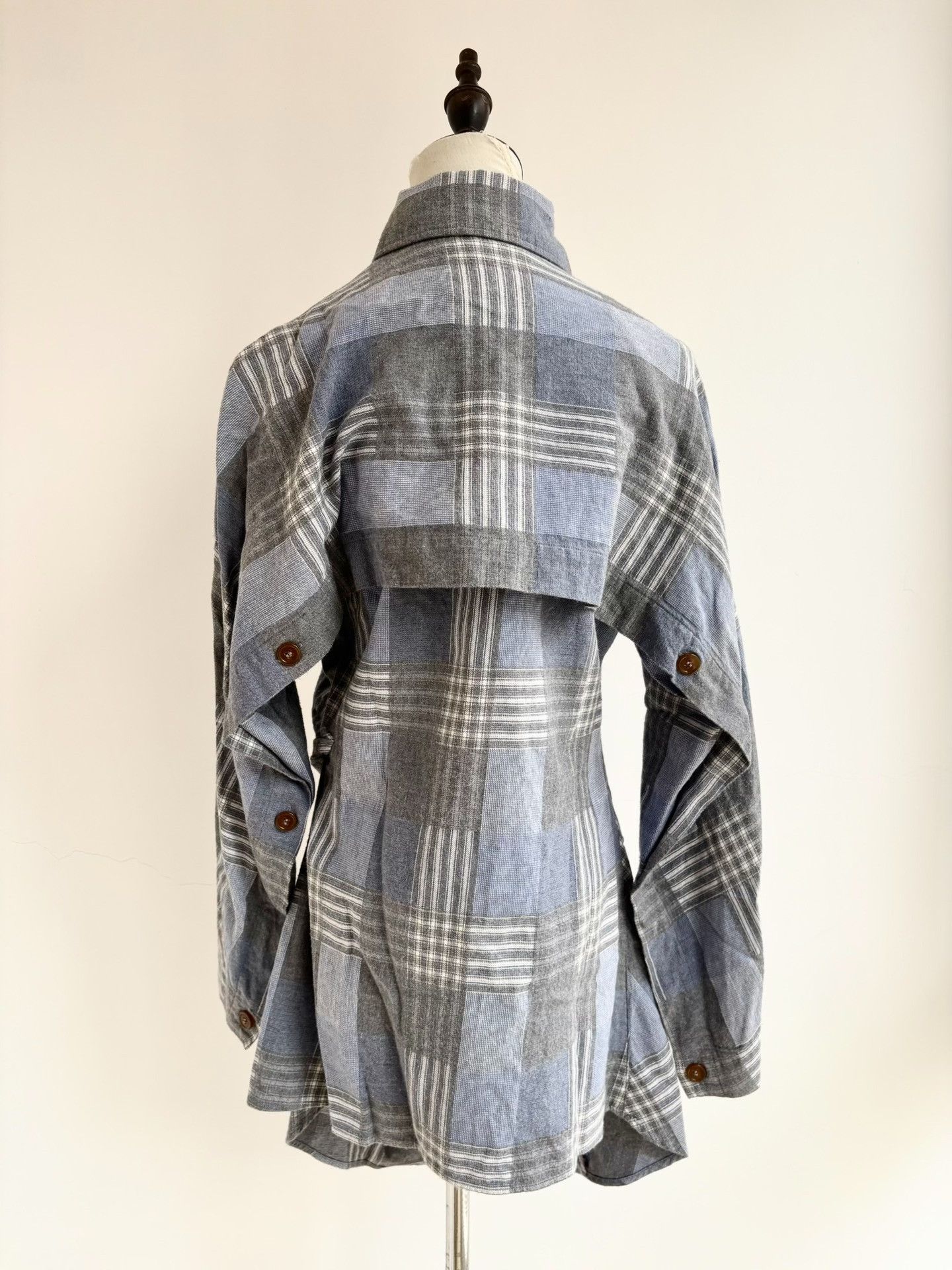 Vivienne Westwood Vivienne Westwood Vintage Plaid Shirt Size M / US 6-8 / IT 42-44 - 4 Thumbnail