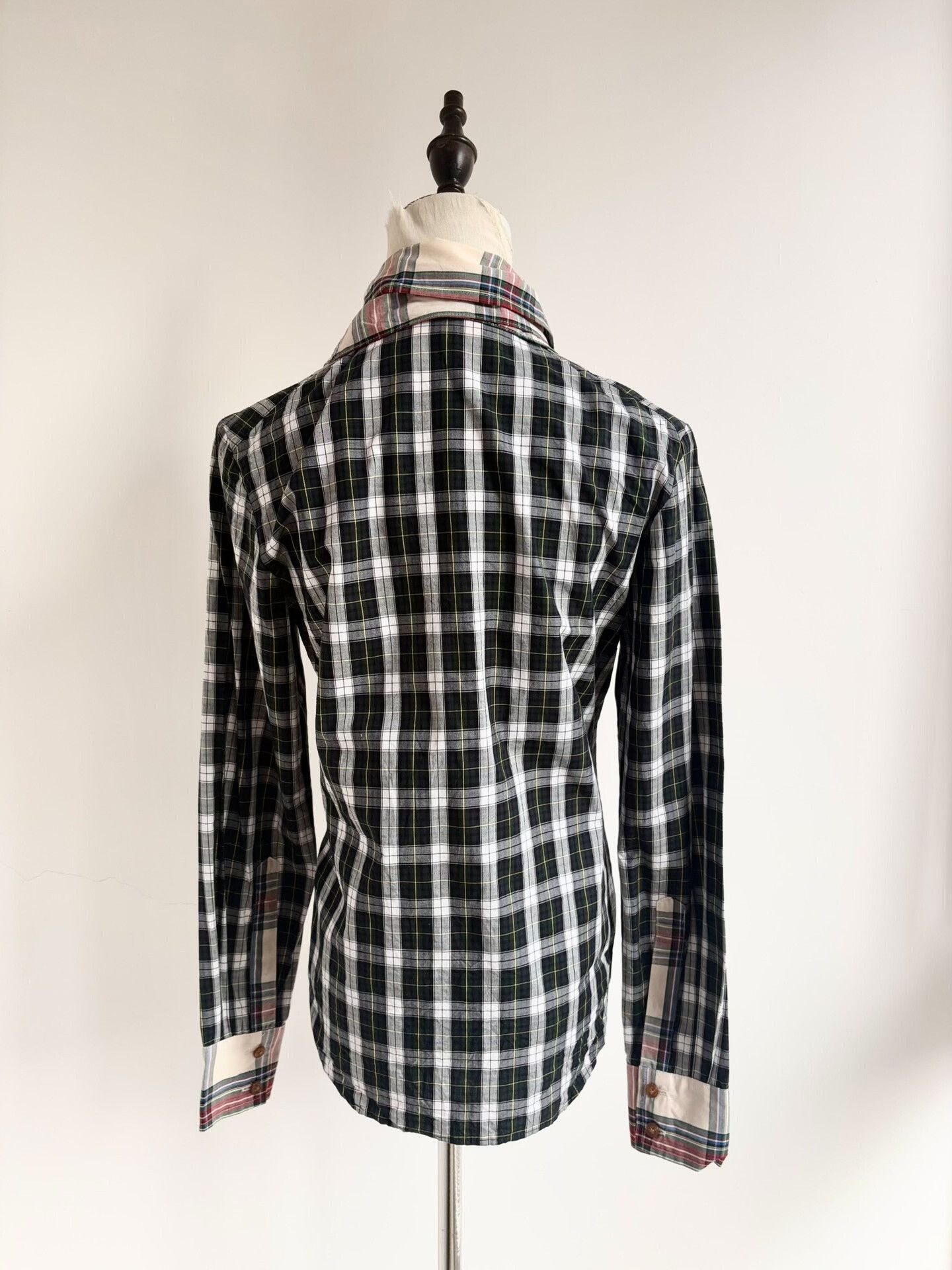 Vivienne Westwood Vivienne Westwood Vintage Plaid Bow Shirt Size M / US 6-8 / IT 42-44 - 4 Thumbnail
