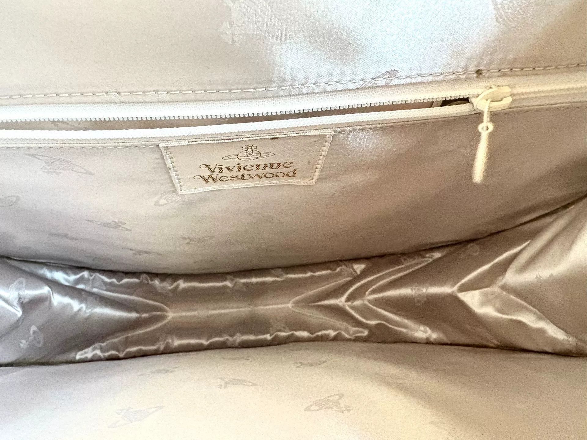 Vivienne Westwood Vivienne Westwood Vintage Gray Plaid Handbag Size ONE SIZE - 9 Thumbnail