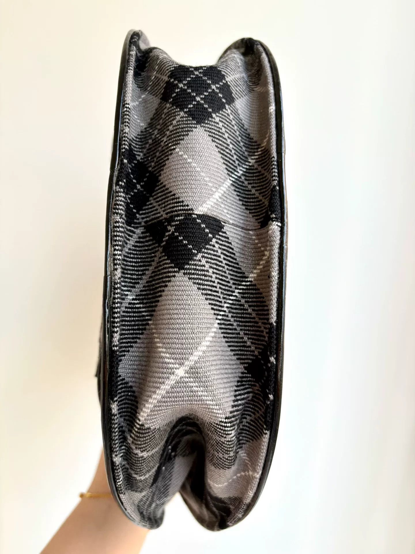 Vivienne Westwood Vivienne Westwood Vintage Gray Plaid Handbag Size ONE SIZE - 5 Thumbnail