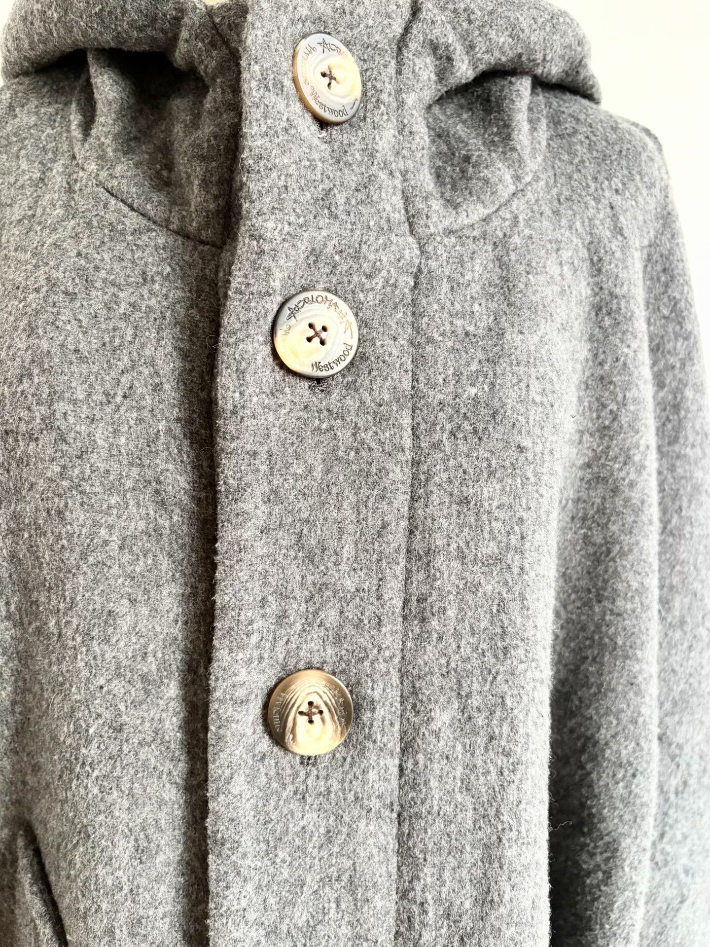 Vivienne Westwood Vivienne Westwood Vintage Gray Cape Coat Size S / US 4 / IT 40 - 5 Thumbnail