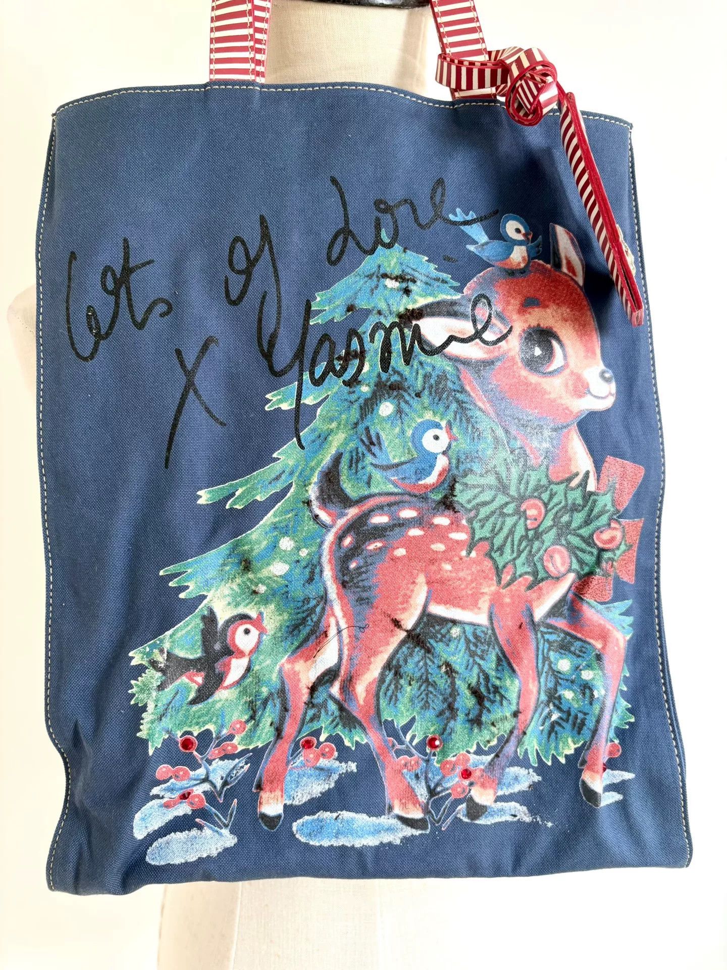 Vivienne Westwood Vivienne Westwood Vintage Christmas Deer Tote Size ONE SIZE - 3 Thumbnail