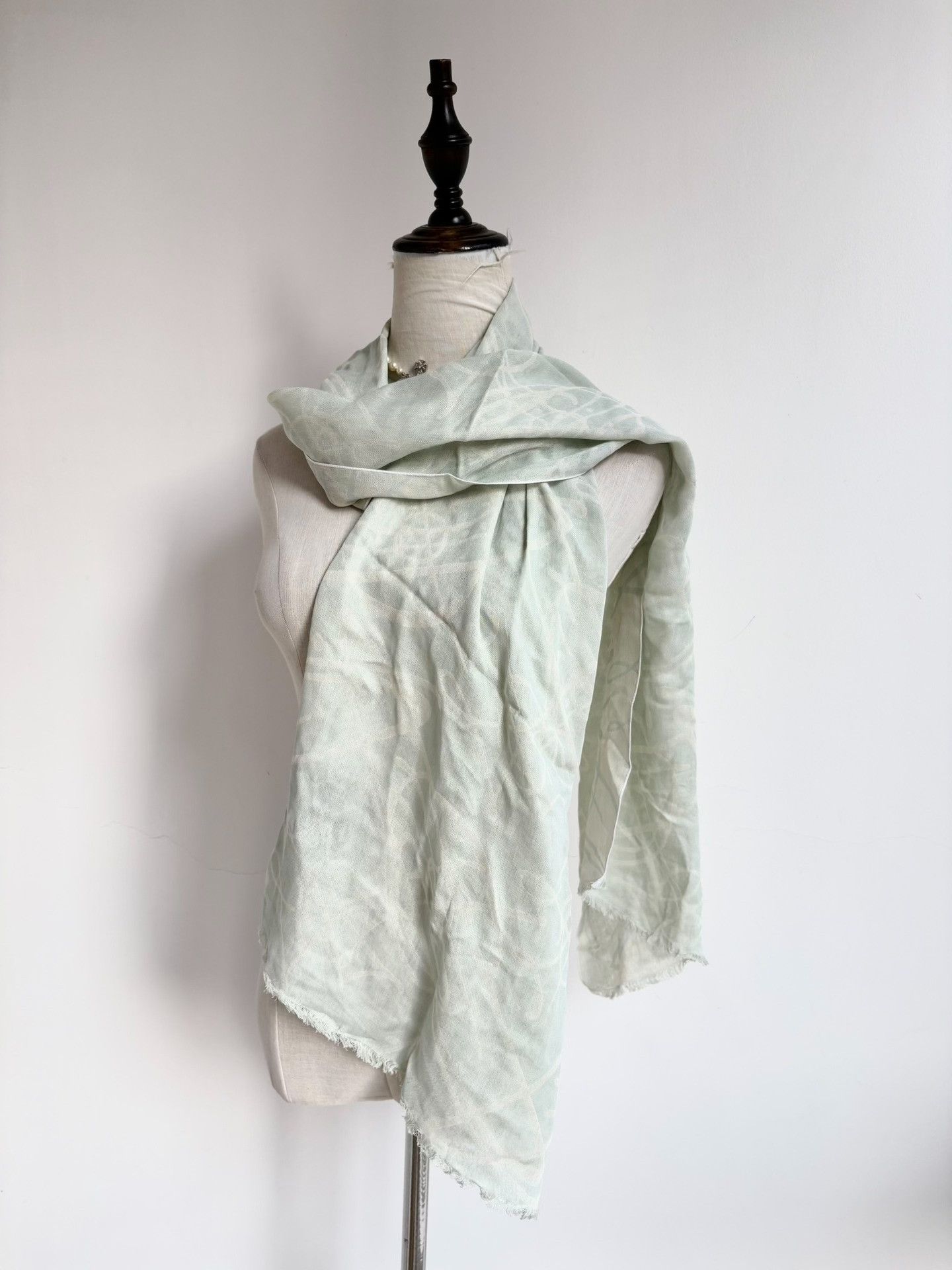 Vivienne Westwood Vivienne Westwood Vintage Mint Saturn Scarf Size ONE SIZE - 2 Thumbnail