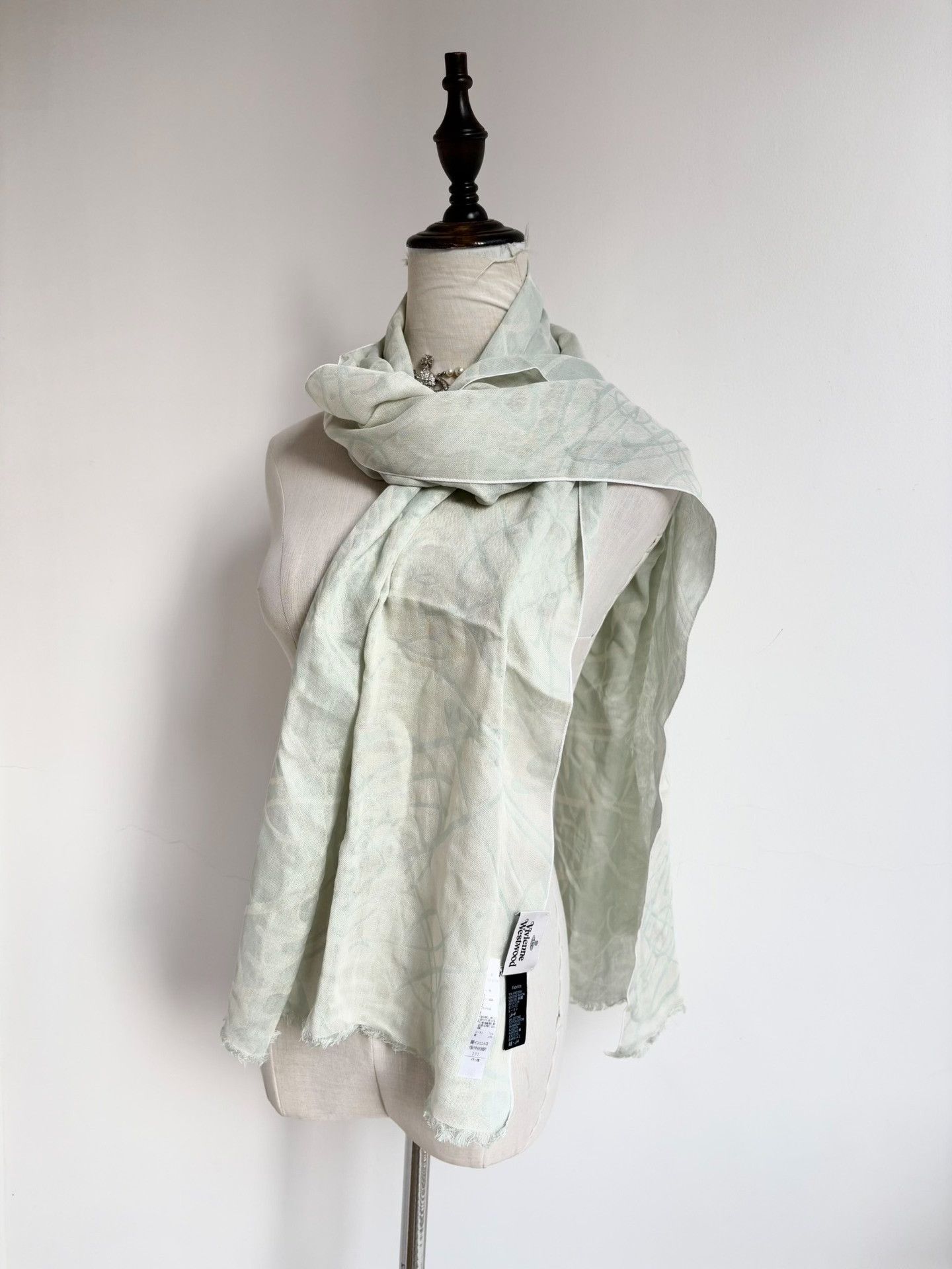 Vivienne Westwood Vivienne Westwood Vintage Mint Saturn Scarf Size ONE SIZE - 3 Thumbnail
