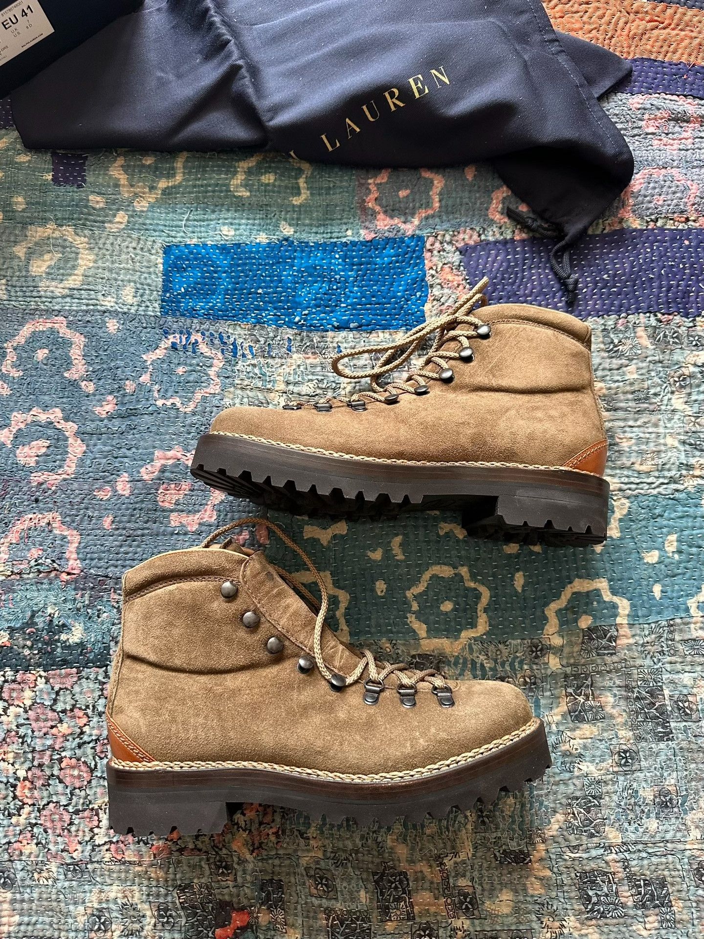 Ralph Lauren Purple Label Ralph Lauren Purple Label Hiking Boots Size US 8 / EU 41 - 2 Thumbnail