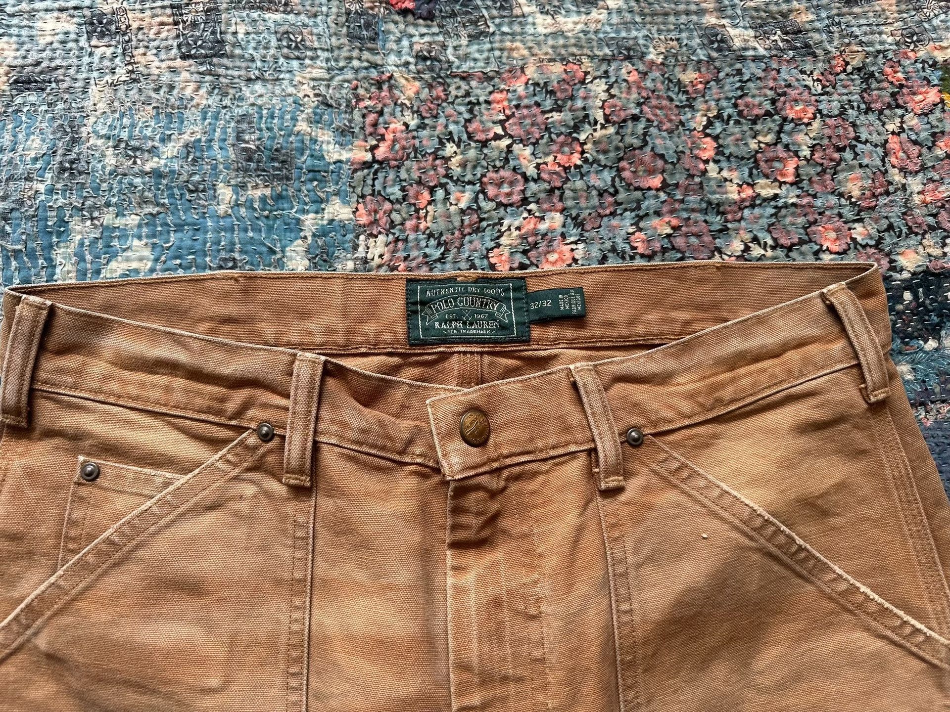 Polo Ralph Lauren Polo Ralph Lauren Country Washed Distressed Casual Pants Size US 32 / EU 48 - 3 Thumbnail