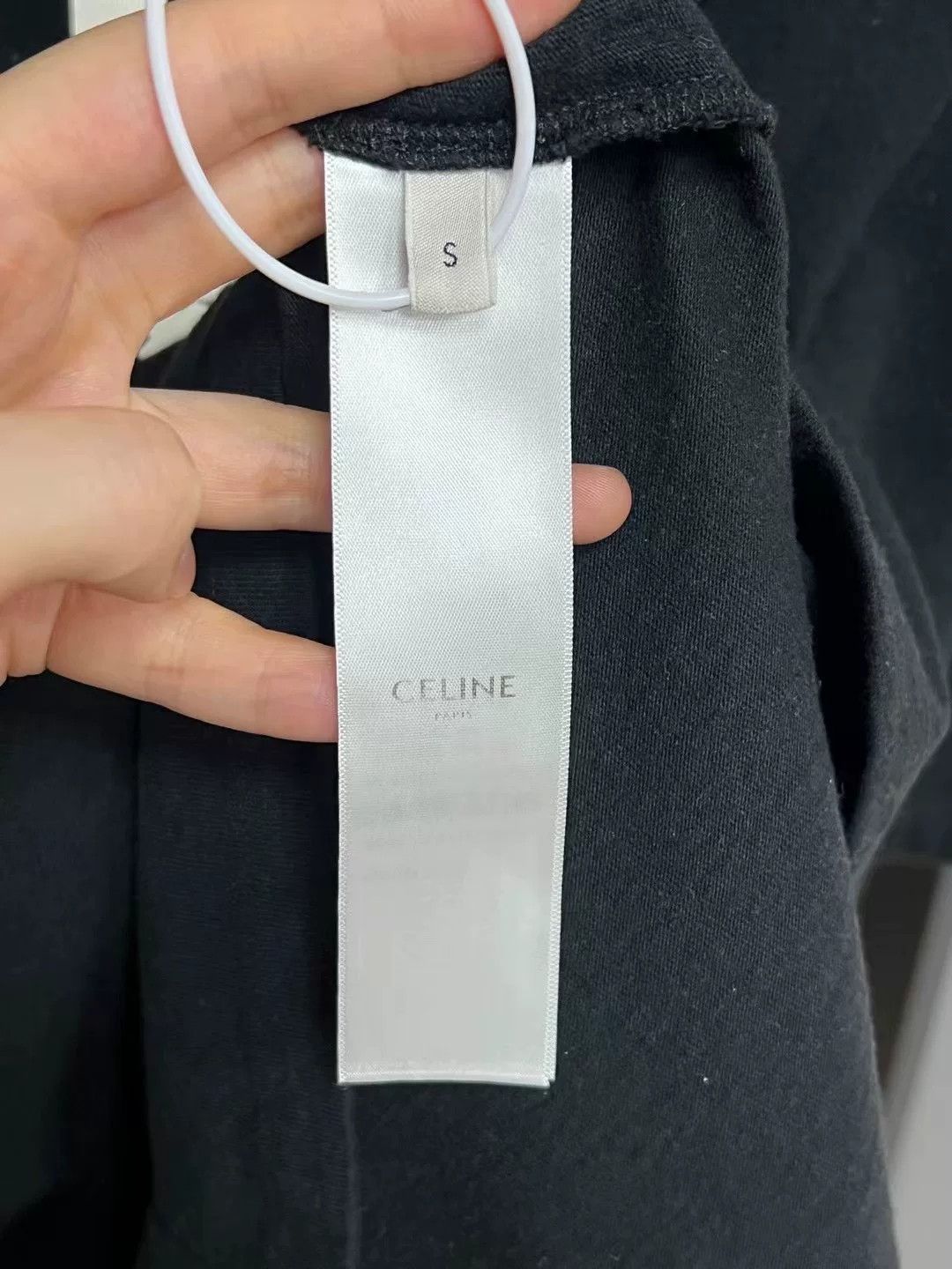 Celine Celine Slogan Short Sleeve Size S / US 4 / IT 40 - 3 Thumbnail