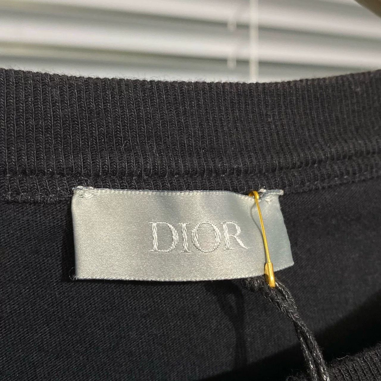 Dior DIOR x Erl Silver Logo Long-Sleeve Tee Size US S / EU 44-46 / 1 - 3 Thumbnail