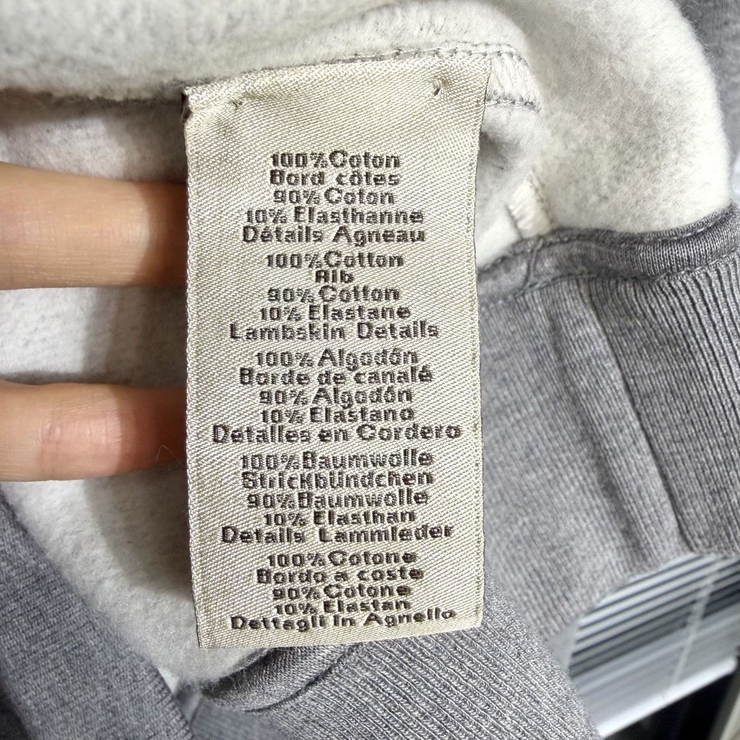Hermes Hermès Gray Sweatshirt Patchwork Embroidery Size US S / EU 44-46 / 1 - 4 Thumbnail
