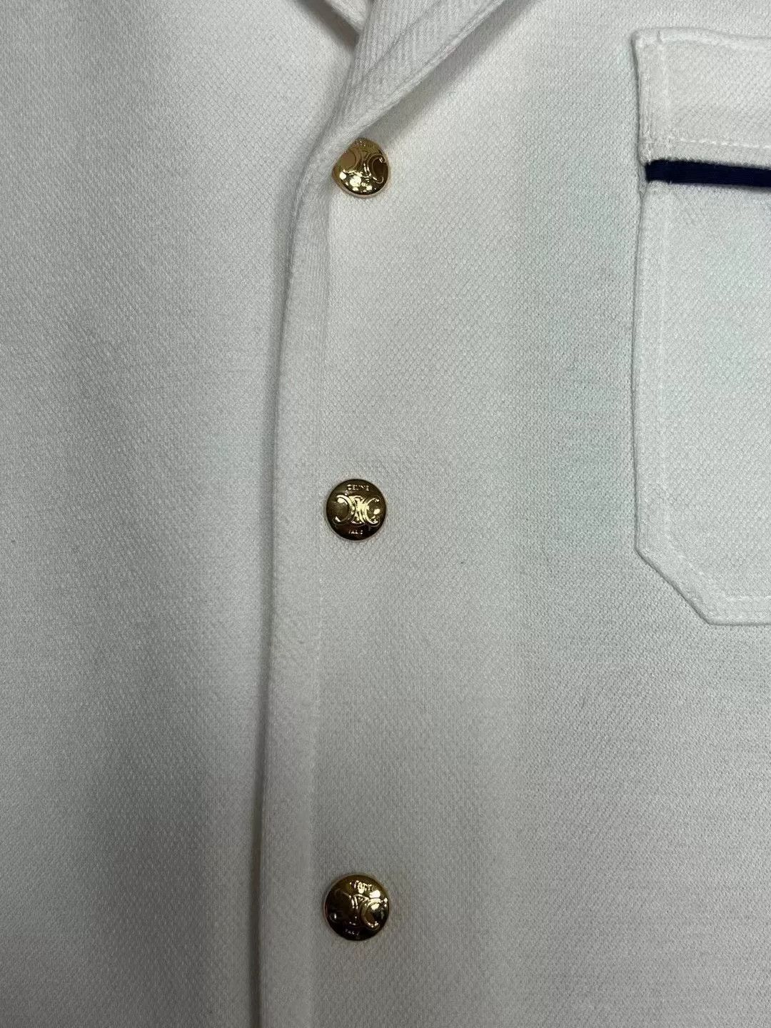 Celine Celine Triomphe Shirt Size S / US 4 / IT 40 - 3 Thumbnail