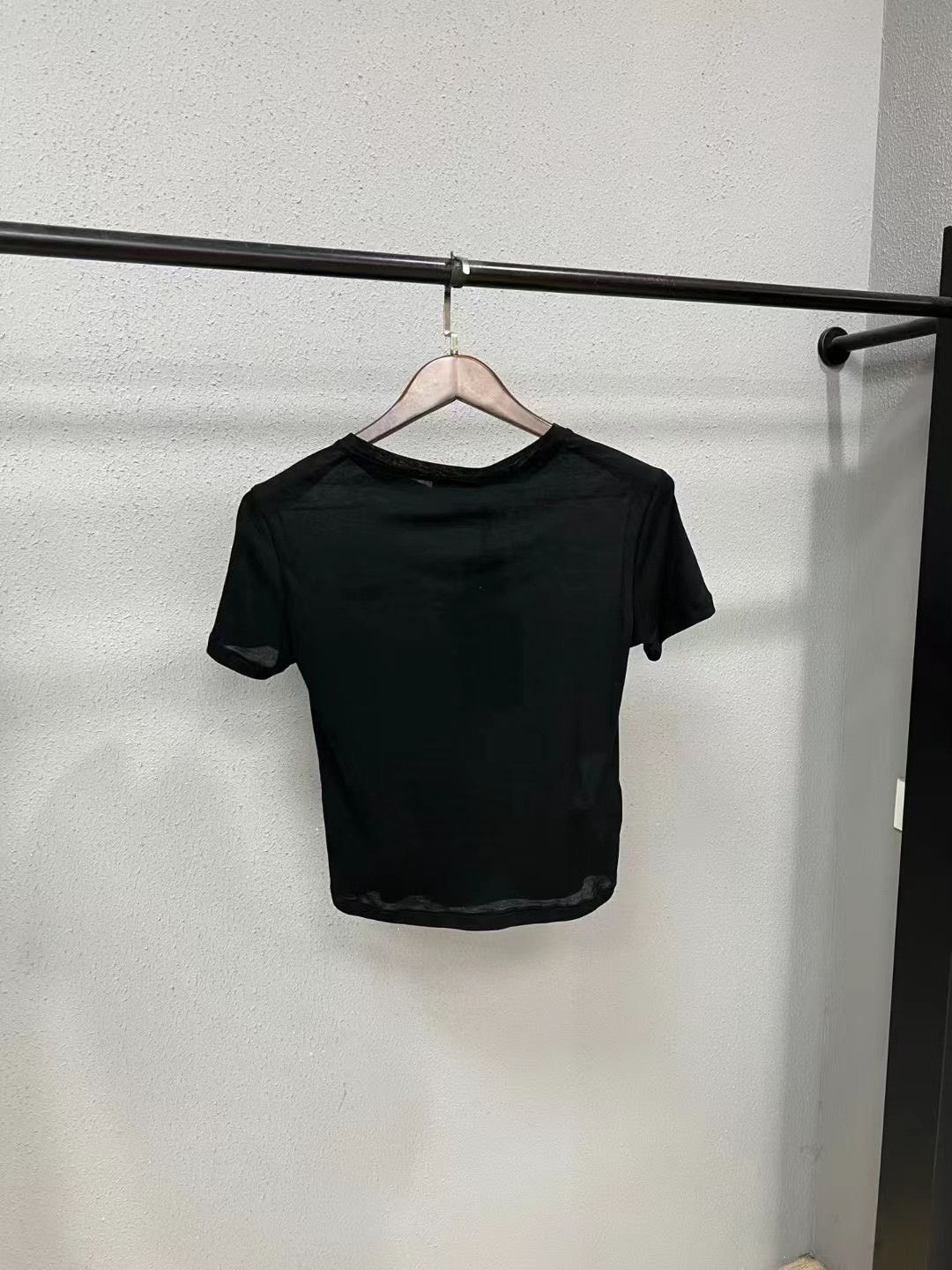 Miu Miu Miumiu Slogan Short-Sleeve Top Size M / US 6-8 / IT 42-44 - 2 Thumbnail