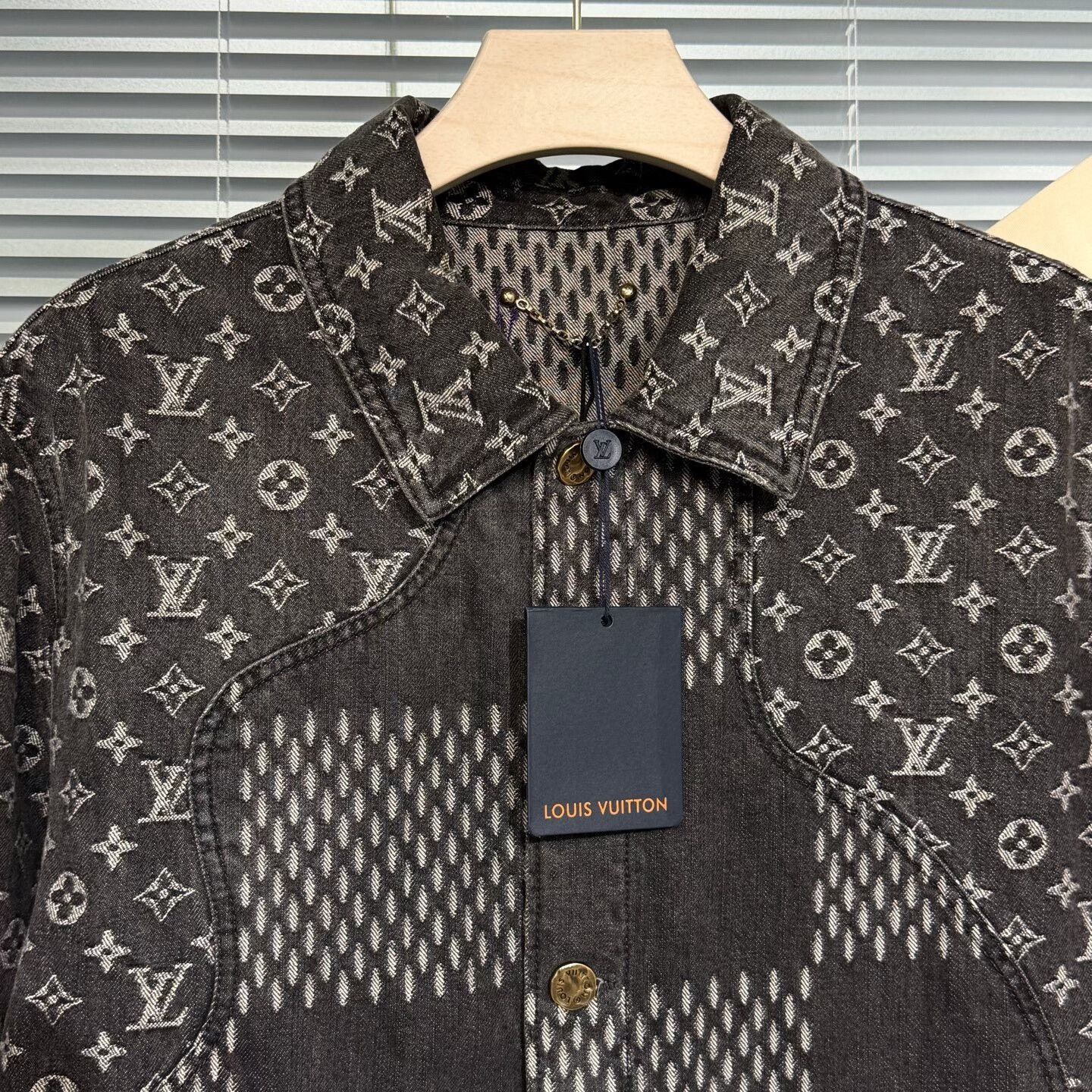 Louis Vuitton Louis Vuitton Nigo Denim Check Jacket Size US M / EU 48-50 / 2 - 3 Thumbnail