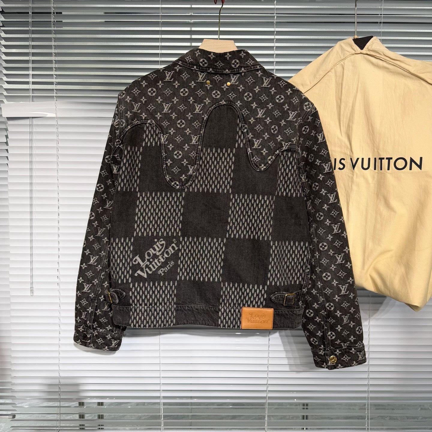 Louis Vuitton Louis Vuitton Nigo Denim Check Jacket Size US M / EU 48-50 / 2 - 2 Thumbnail