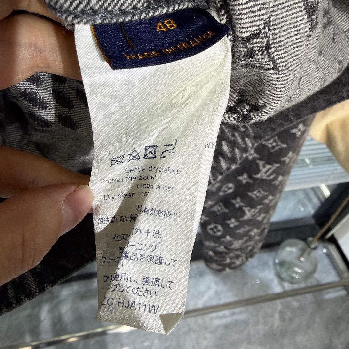 Louis Vuitton Louis Vuitton Nigo Denim Check Jacket Size US M / EU 48-50 / 2 - 5 Thumbnail