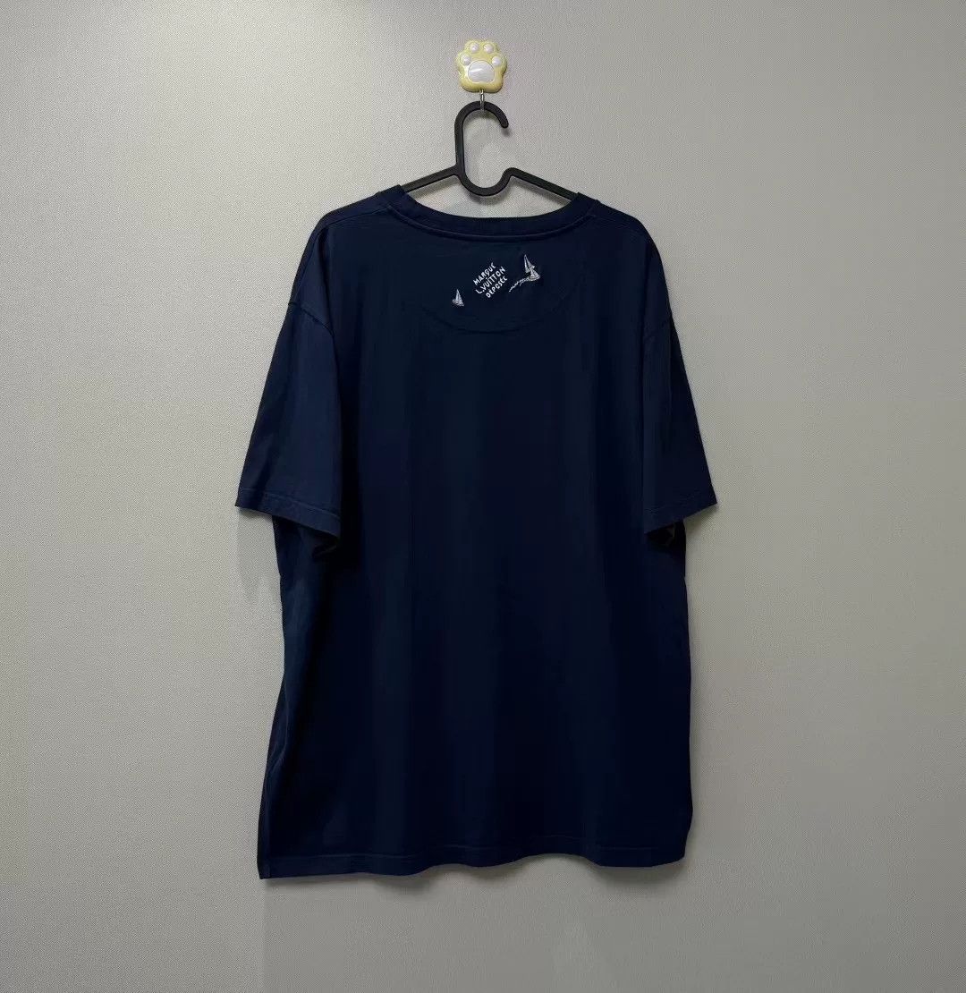 Louis Vuitton Louis Vuitton Embroidered Logo Short Sleeve Size US XXL / EU 58 / 5 - 4 Thumbnail