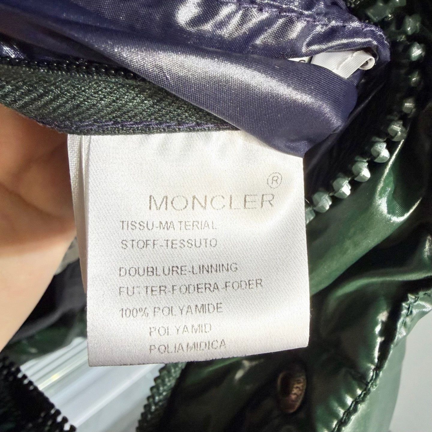 Moncler Moncler Green Down Vest Size 2 Size US M / EU 48-50 / 2 - 5 Thumbnail