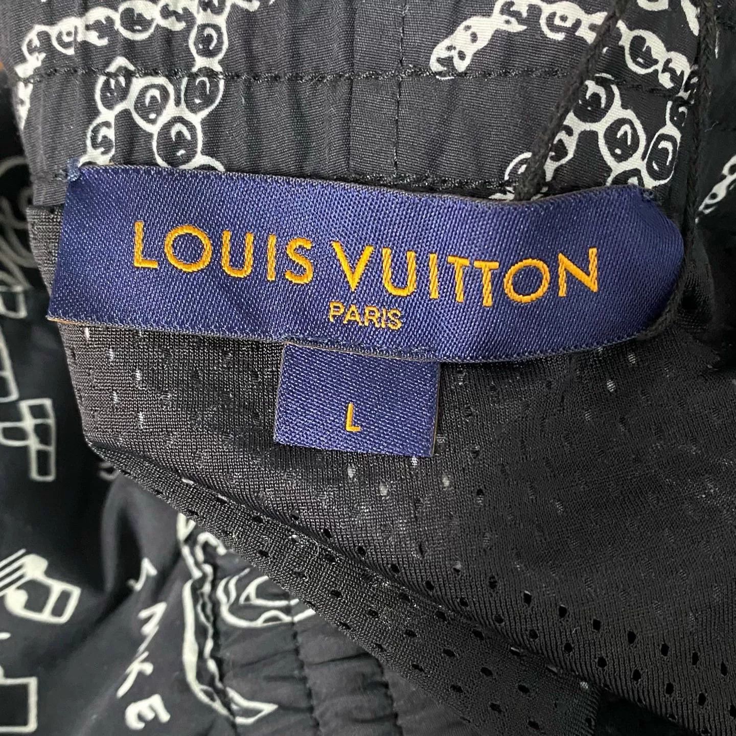 Louis Vuitton Louis Vuitton Gesture Print Casual Shorts Size US 34 / EU 50 - 3 Thumbnail