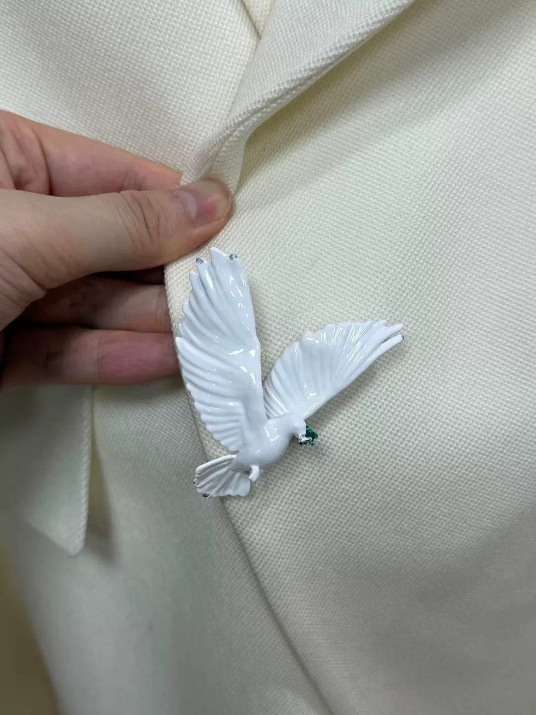 Louis Vuitton Louis Vuitton Peace Dove Suit Jacket Size US M / EU 48-50 / 2 - 3 Thumbnail