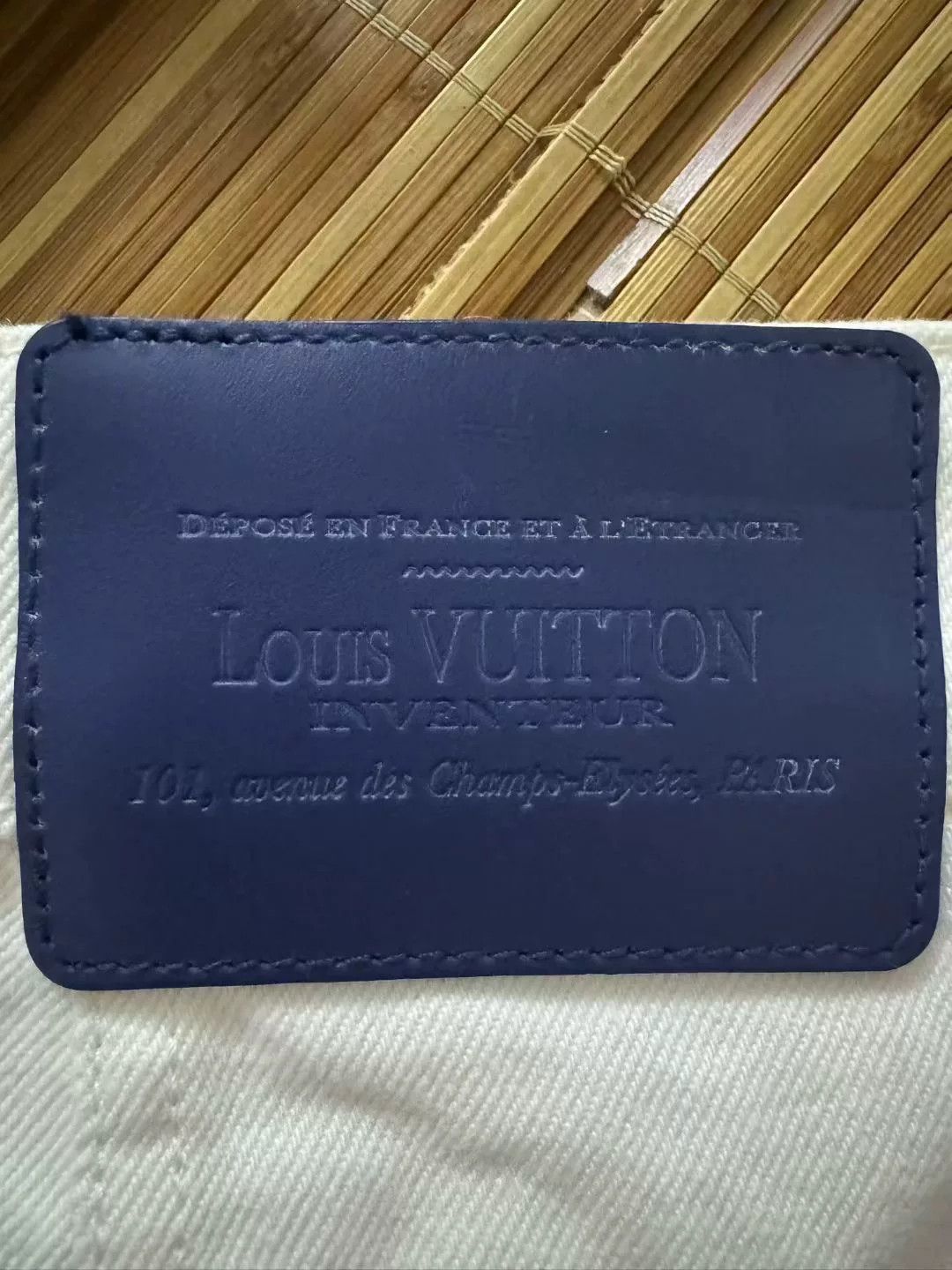 Louis Vuitton LV White Monogram Pocket Denim Skirt Size 36" / US 14 / IT 50 - 3 Thumbnail
