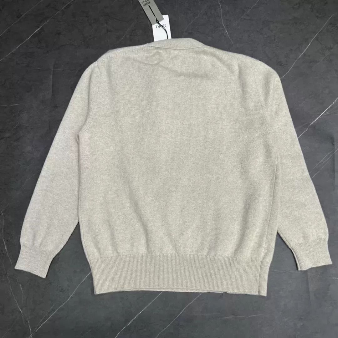 Dior DIOR SS23 Solid Pleated High Neck Cardigan Size XXL / US 16-18 / IT 52-54 - 2 Thumbnail