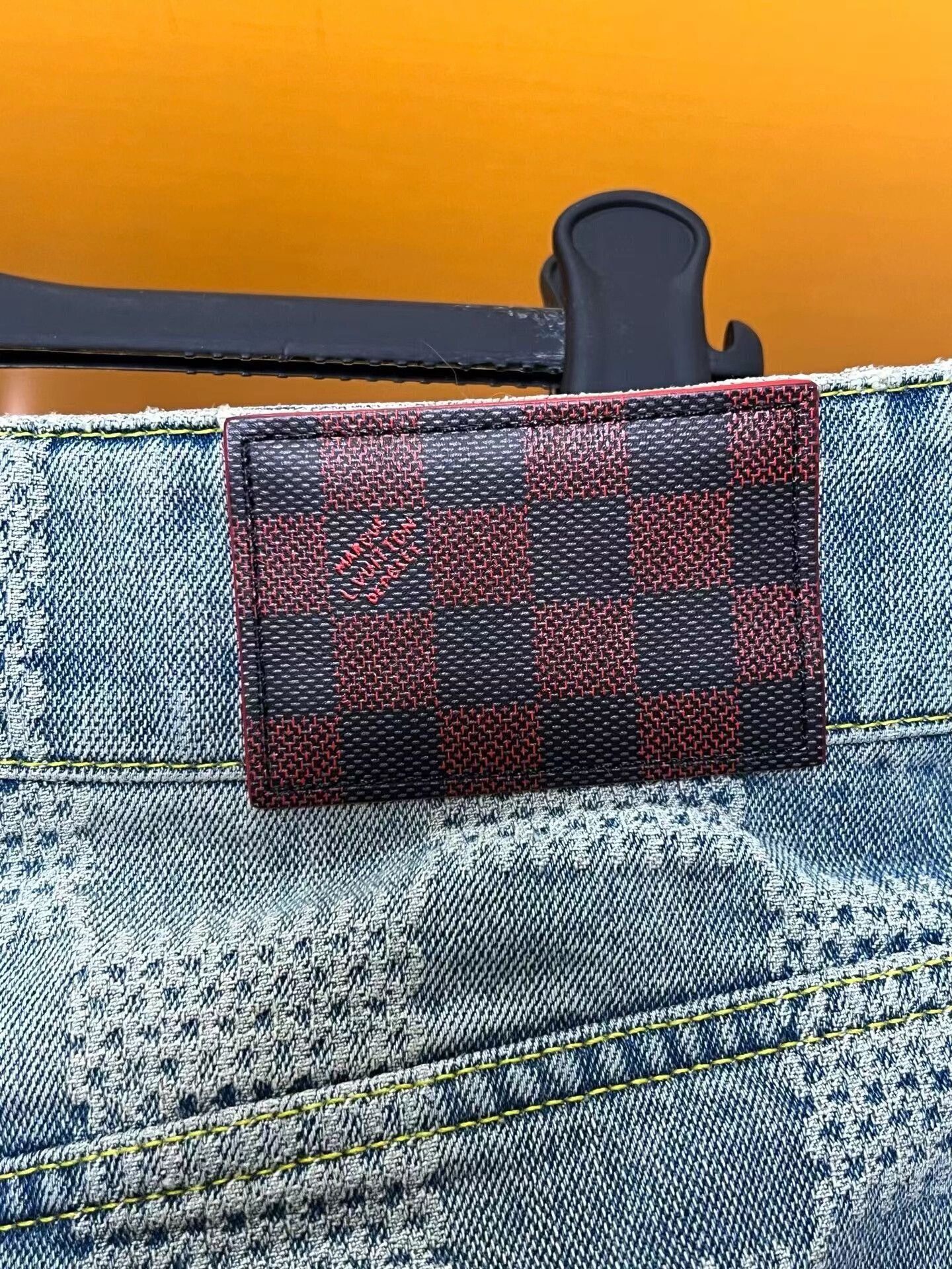 Louis Vuitton Louis Vuitton Pharrell Checkerboard Flared Jeans Size US 36 / EU 52 - 5 Thumbnail