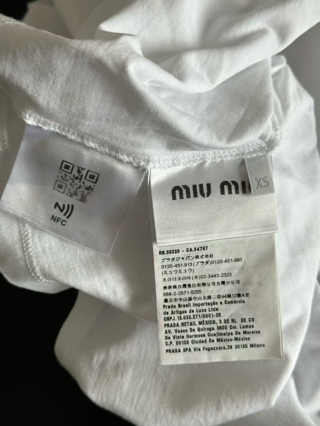 Miu Miu Miu Miu Long-Sleeve Top Size XS / US 0-2 / IT 36-38 - 4 Thumbnail