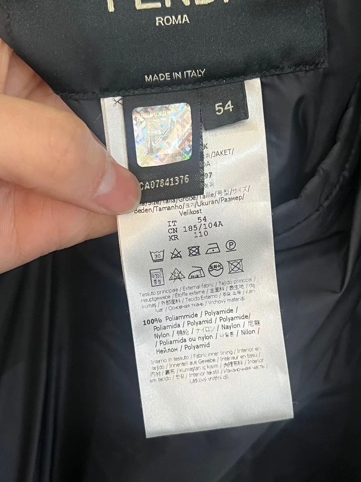 Fendi Fendi Reversible Down Jacket Size US L / EU 52-54 / 3 - 7 Thumbnail
